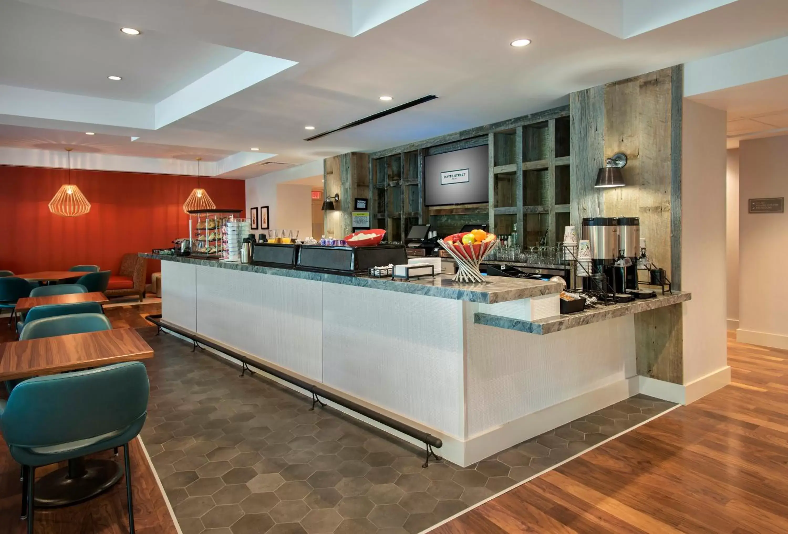 Continental breakfast, Lobby/Reception in Hayes Street Hotel Nashville