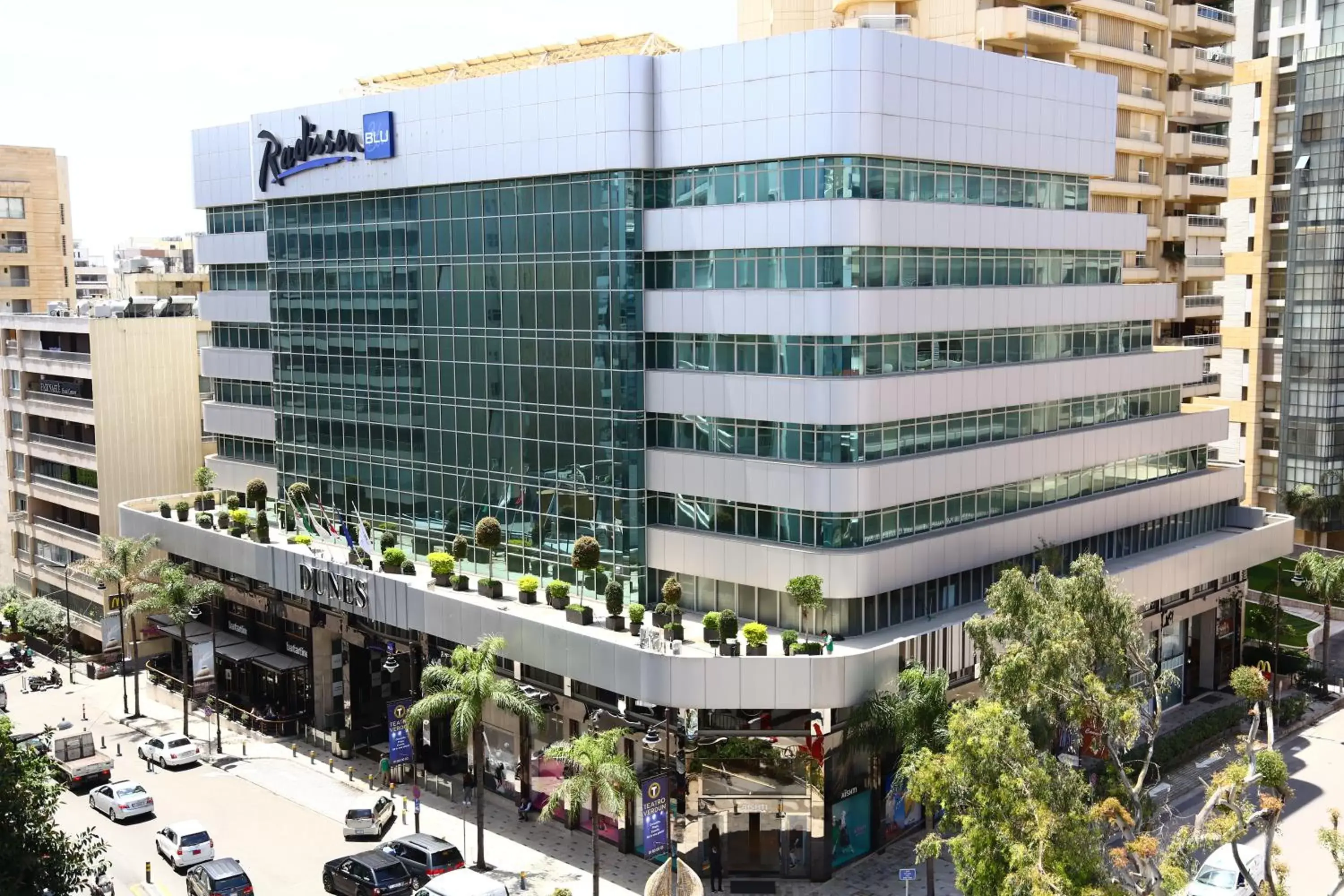 Property building in Radisson Blu Hotel, Beirut Verdun Property building in Radisson Blu Hotel, Beirut Verdun