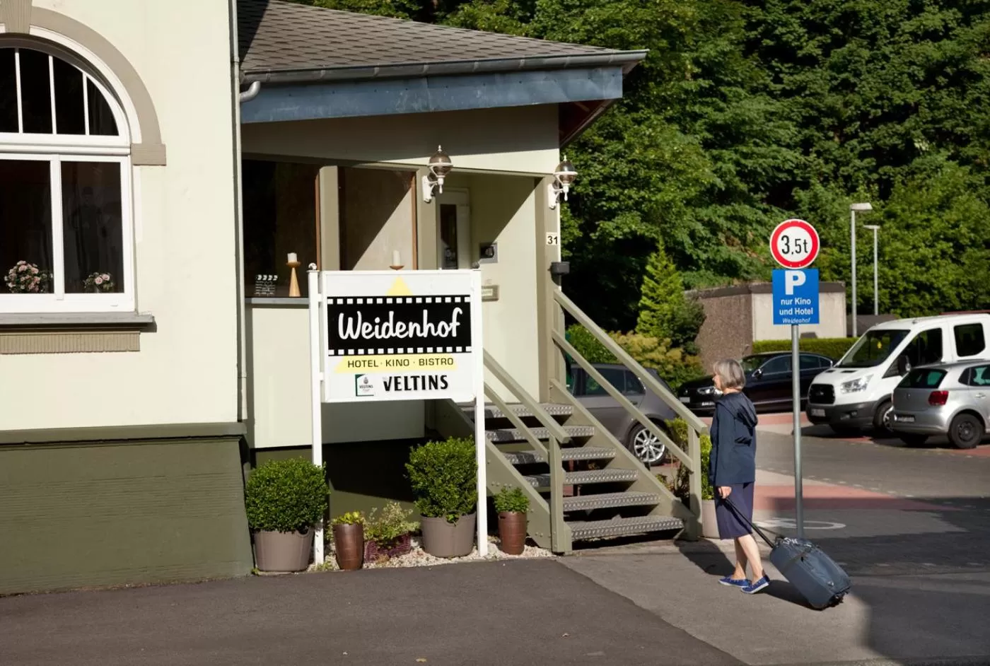Facade/entrance in Hotel Weidenhof