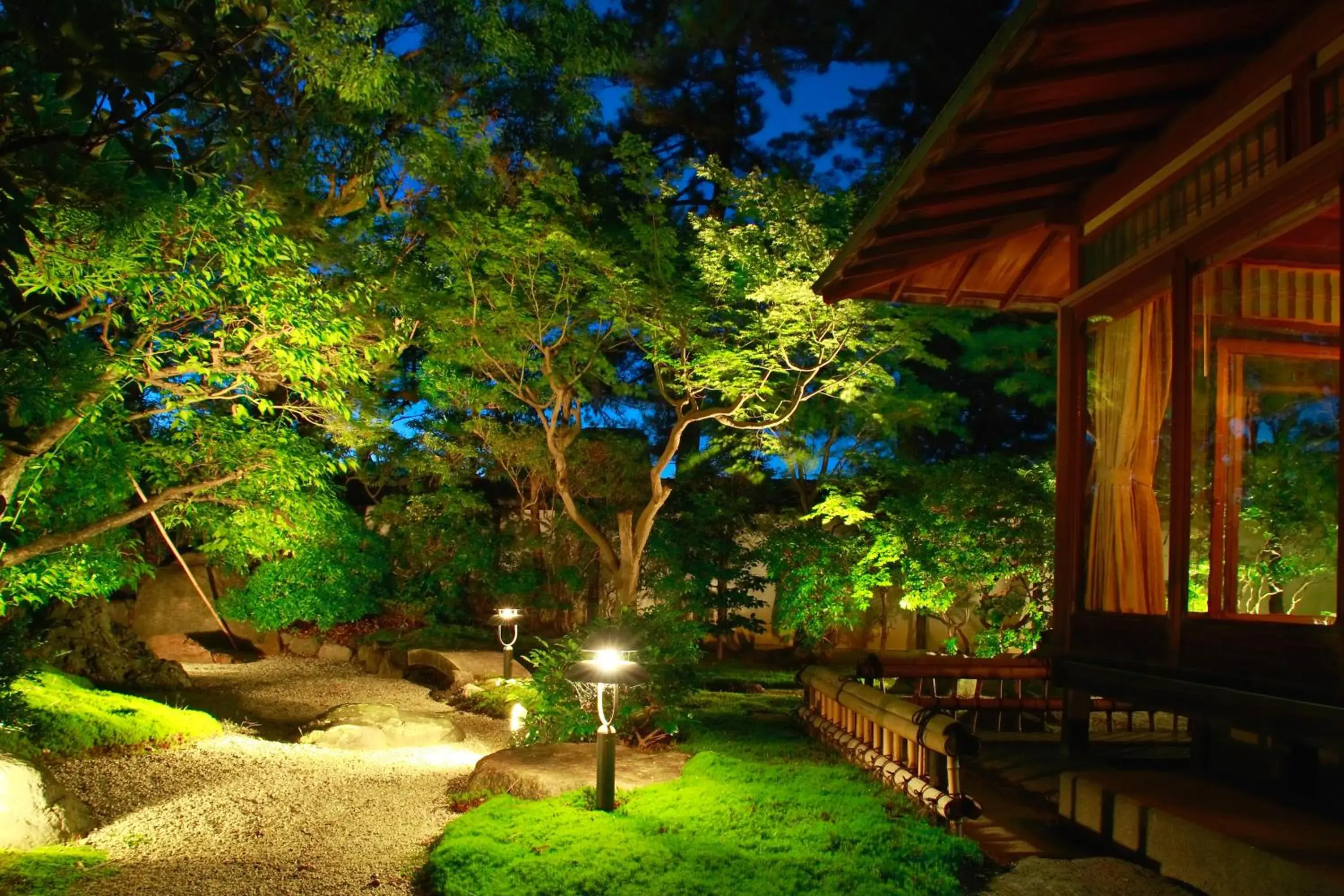 Garden in Kyoto Nanzenji Ryokan Yachiyo