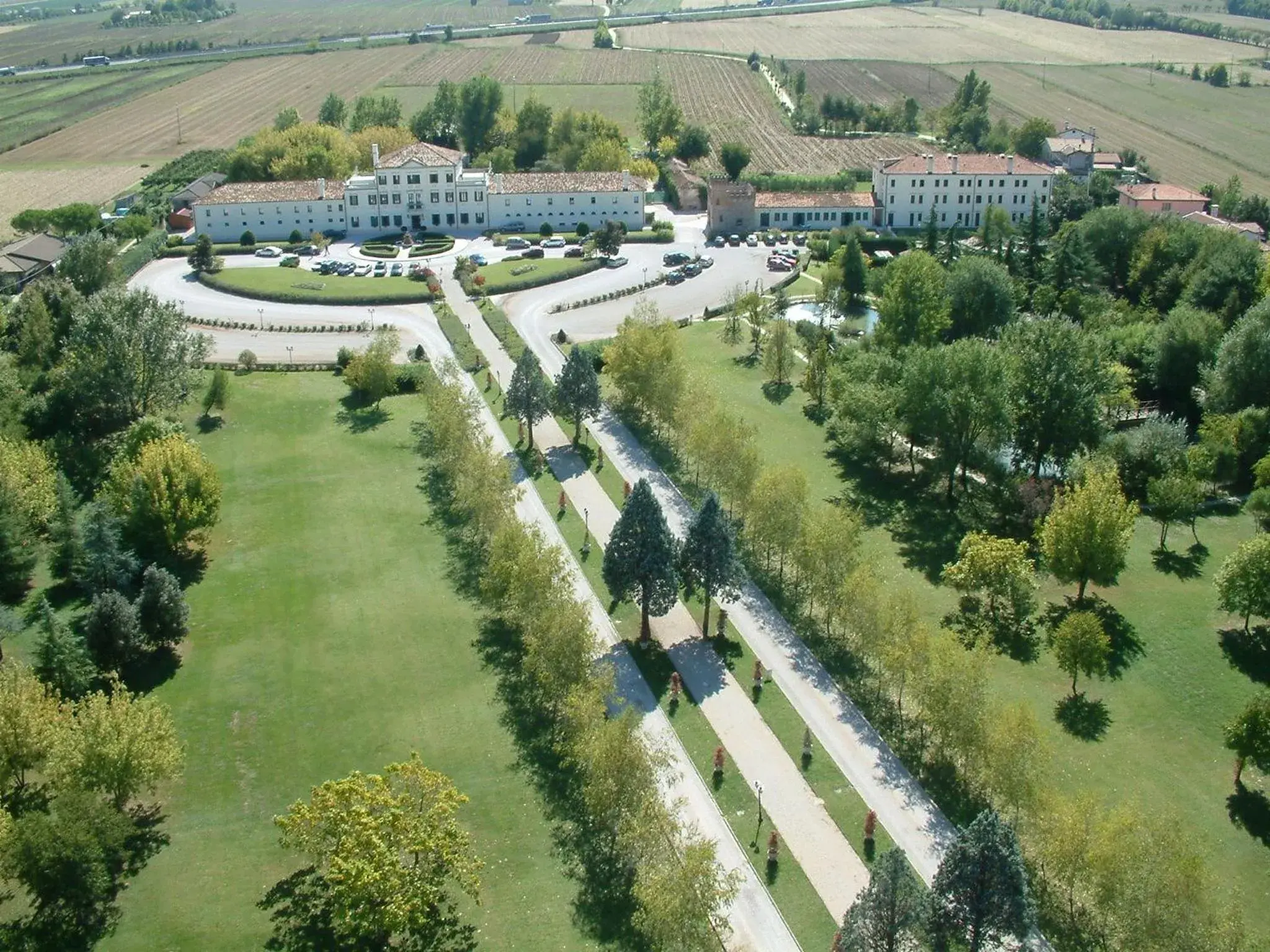 Bird's eye view, Bird's-eye View in Hotel Villa Braida