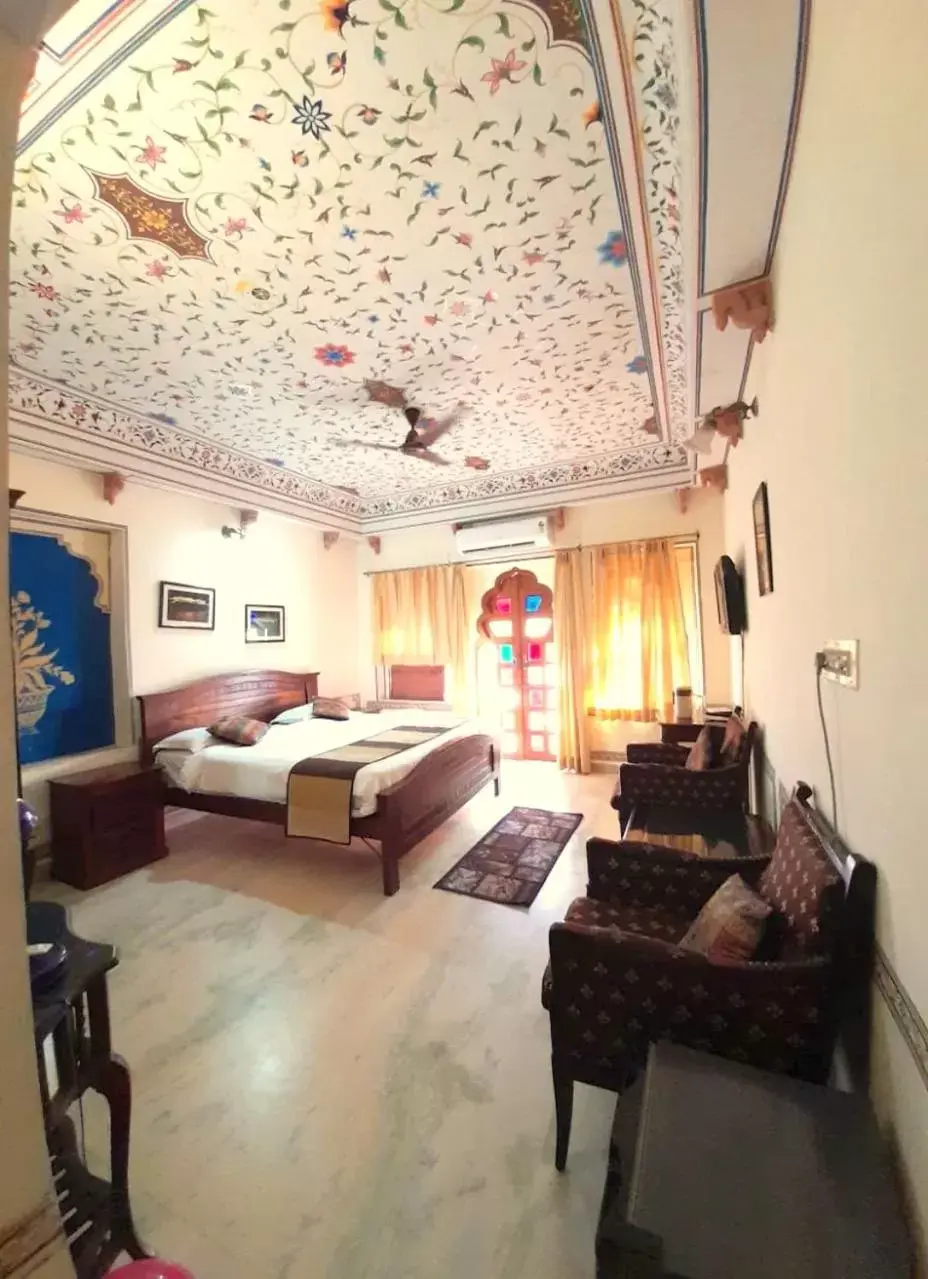 Bedroom, Seating Area in Sajjan Niwas