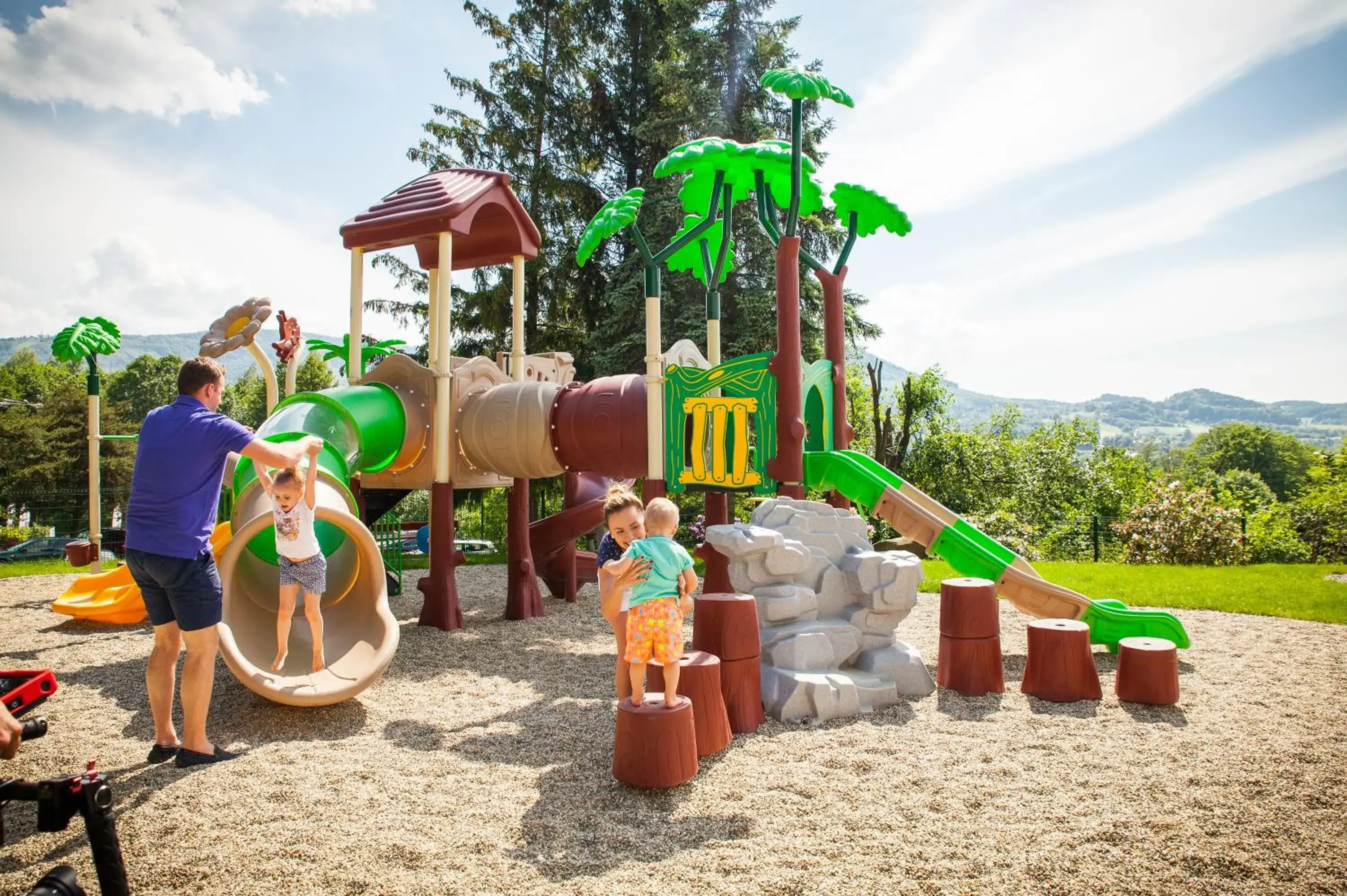 Children play ground in Hotel Diament Ustron