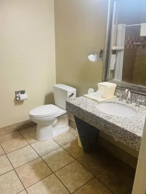 Toilet in Comfort Inn Hebron-Lowell Area