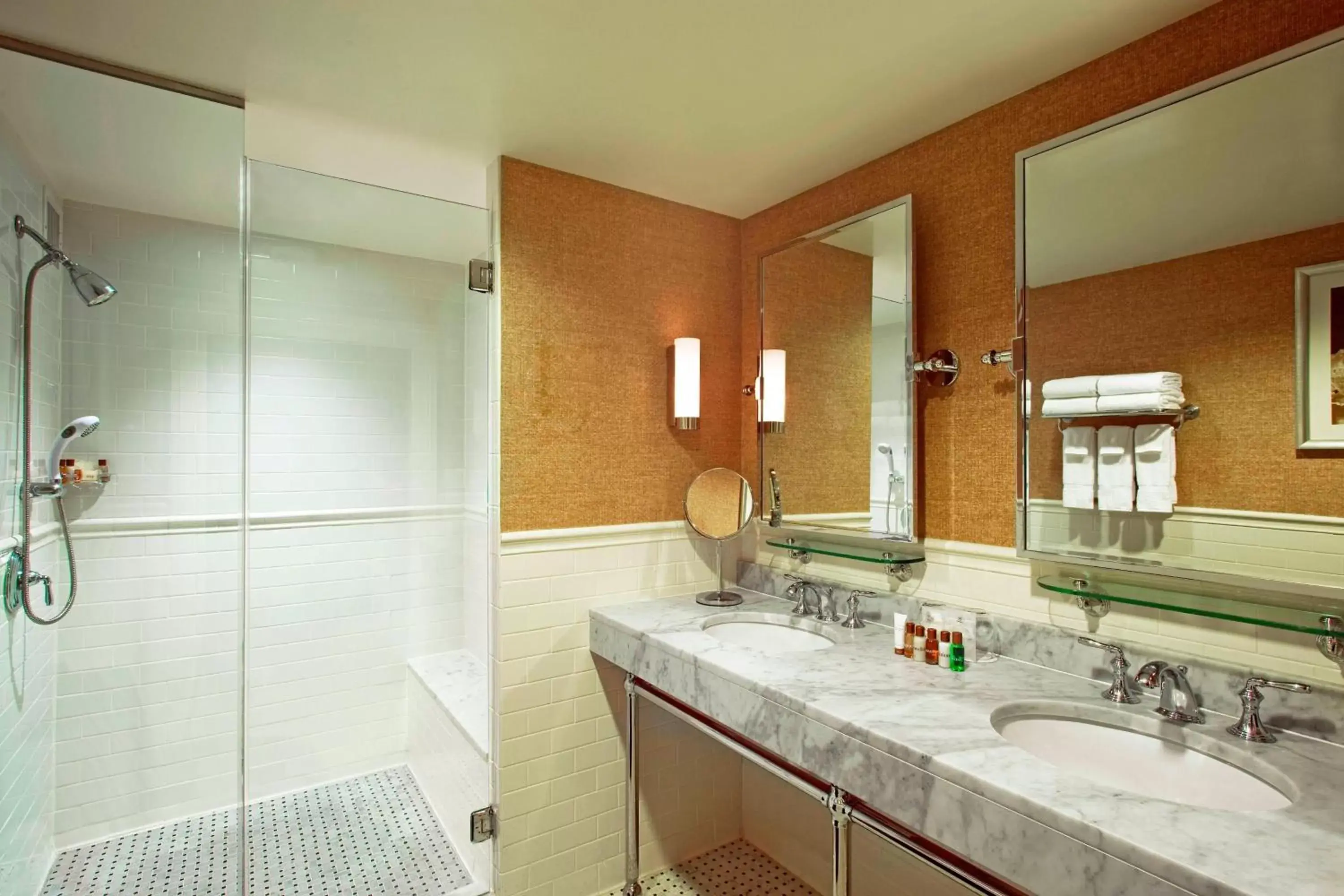 Bathroom in Sheraton New York Times Square Hotel