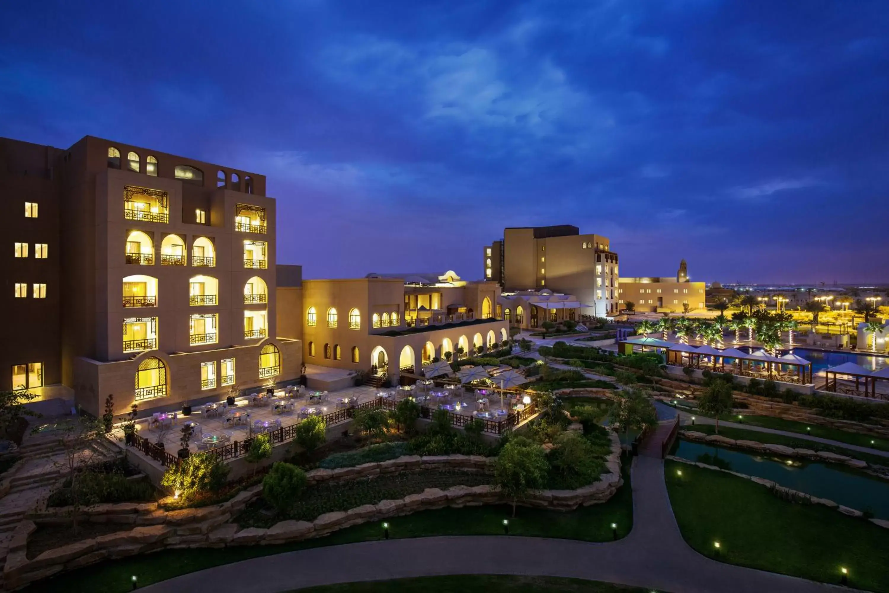 Sunset in InterContinental Durrat Al Riyadh Resort & Spa, an IHG Hotel