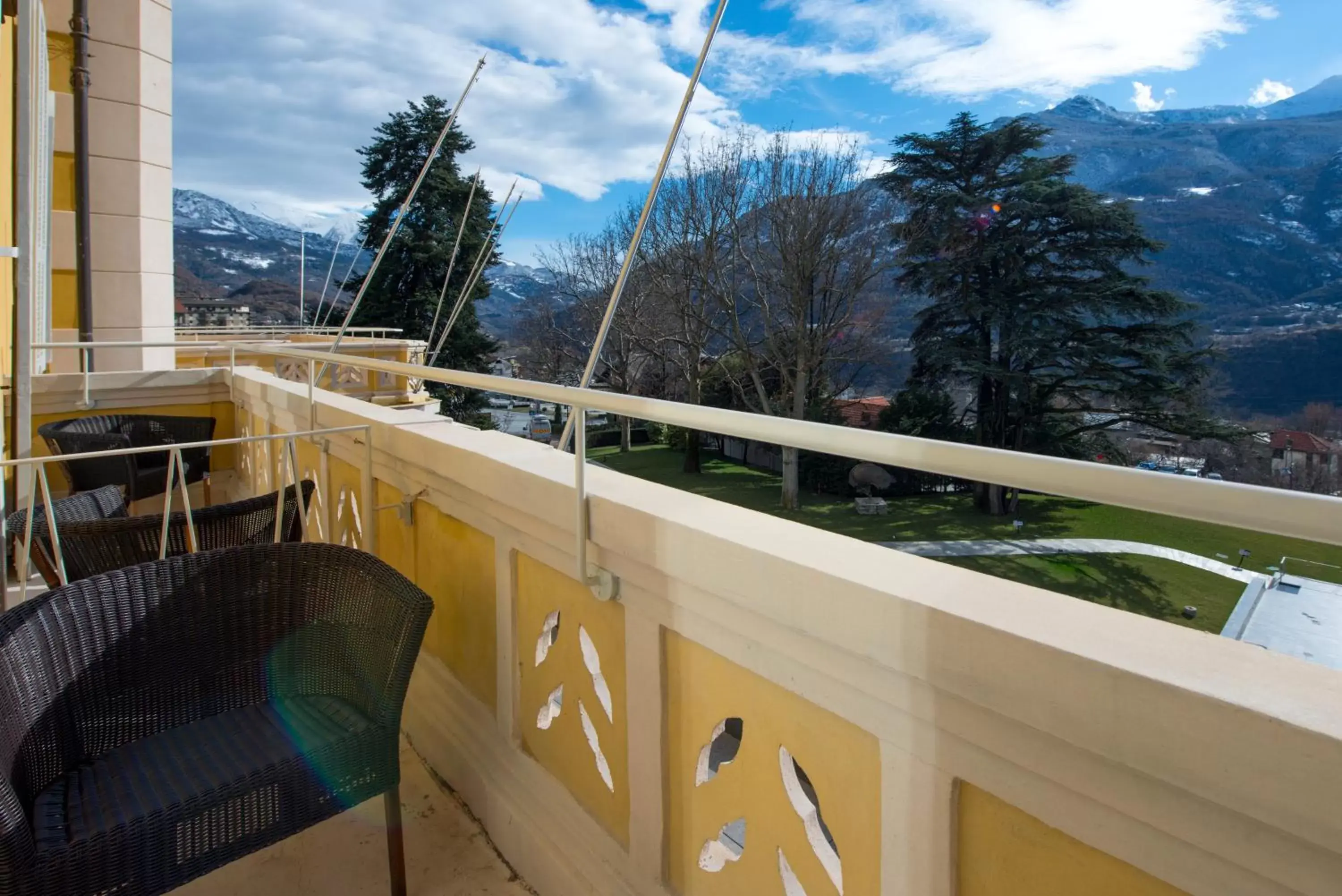 Balcony/Terrace in Grand Hotel Billia