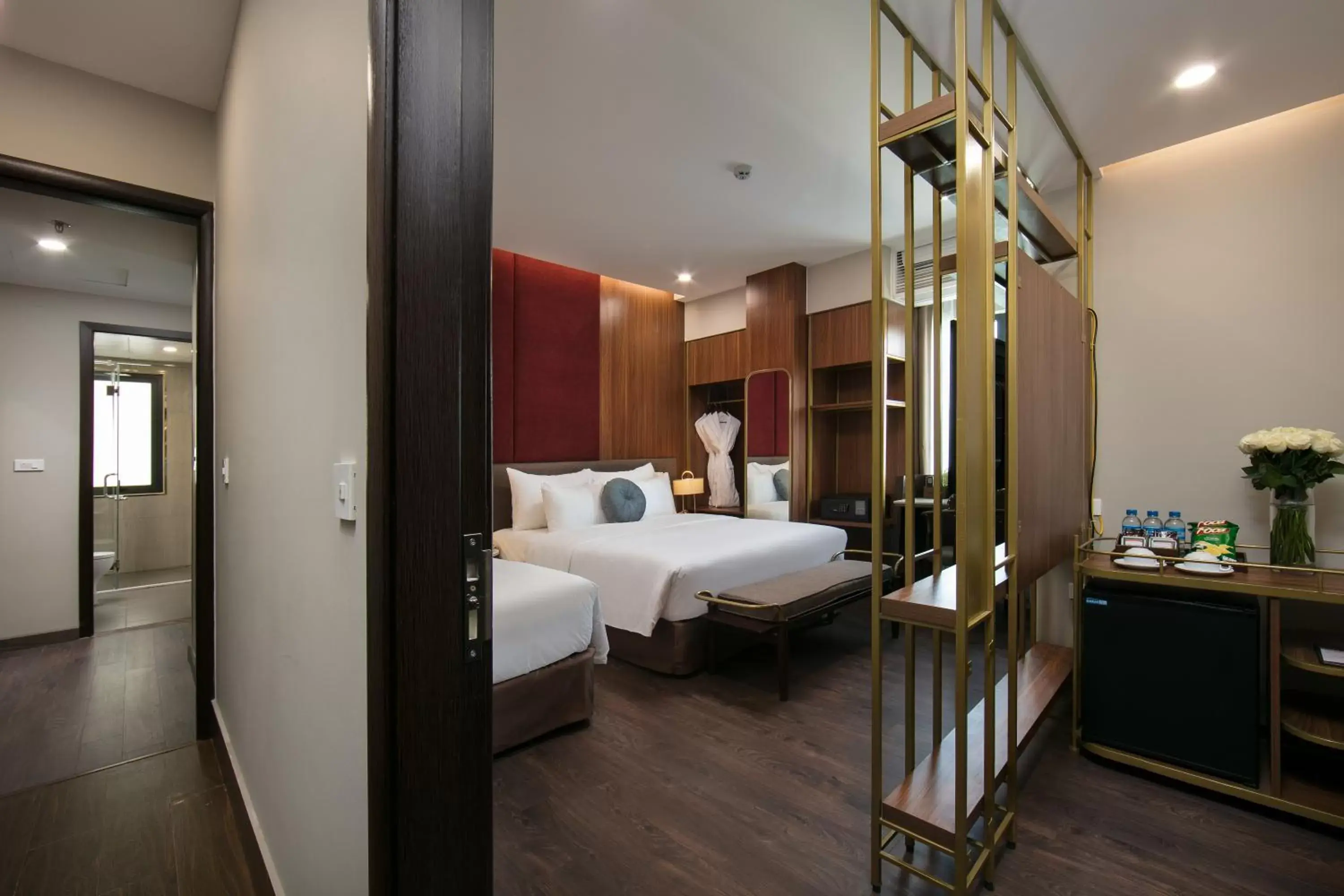 Bedroom, Bed in Hanoi L'Heritage Diamond Hotel & Spa