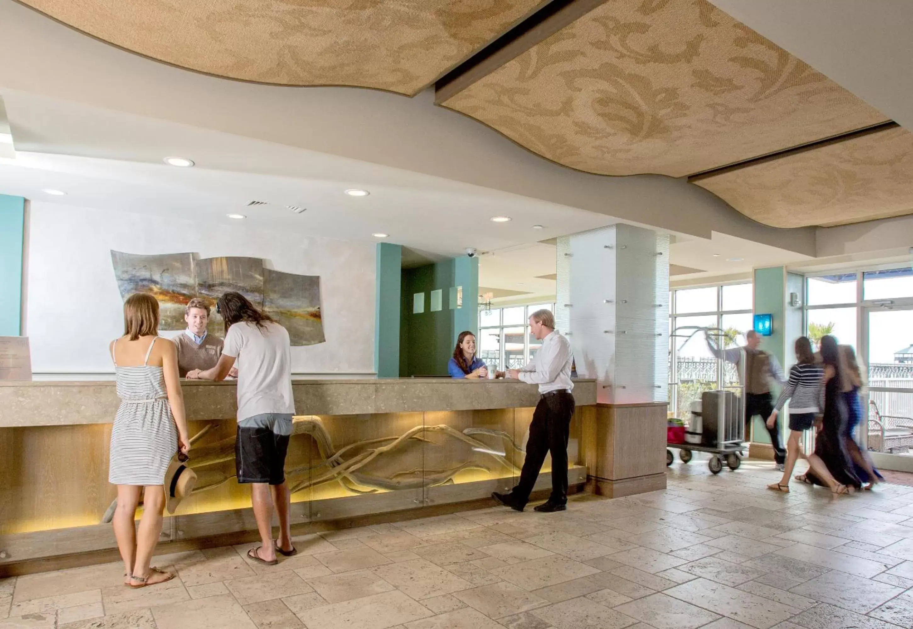 Lobby or reception in Tides Folly Beach