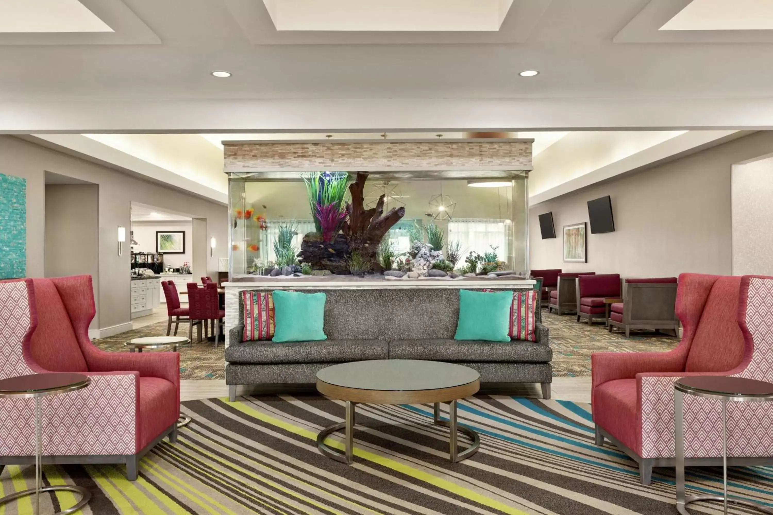 Lobby or reception, Lobby/Reception in Homewood Suites Fort Myers Airport - FGCU
