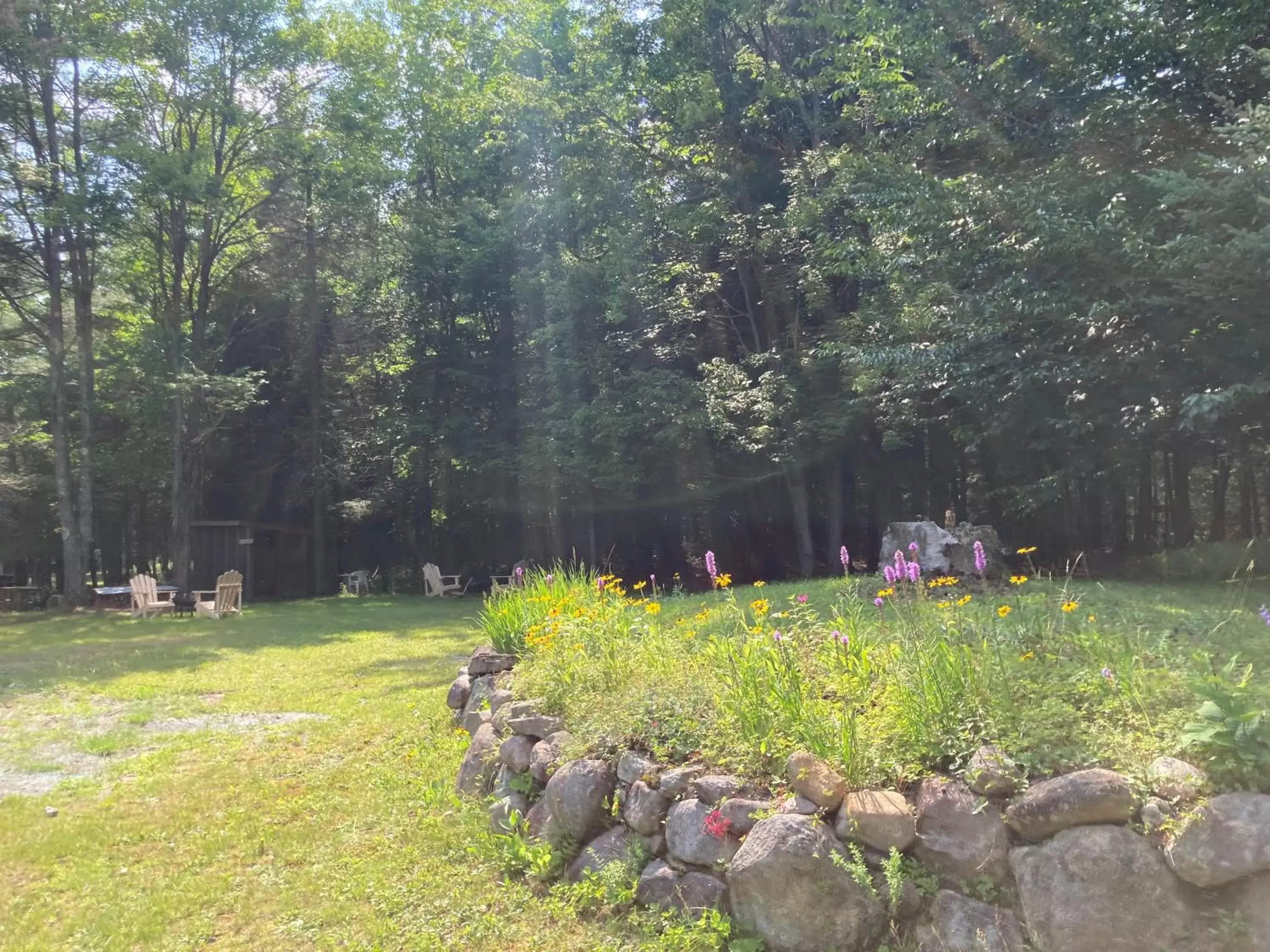 Garden in The Lorca Adirondacks Motel