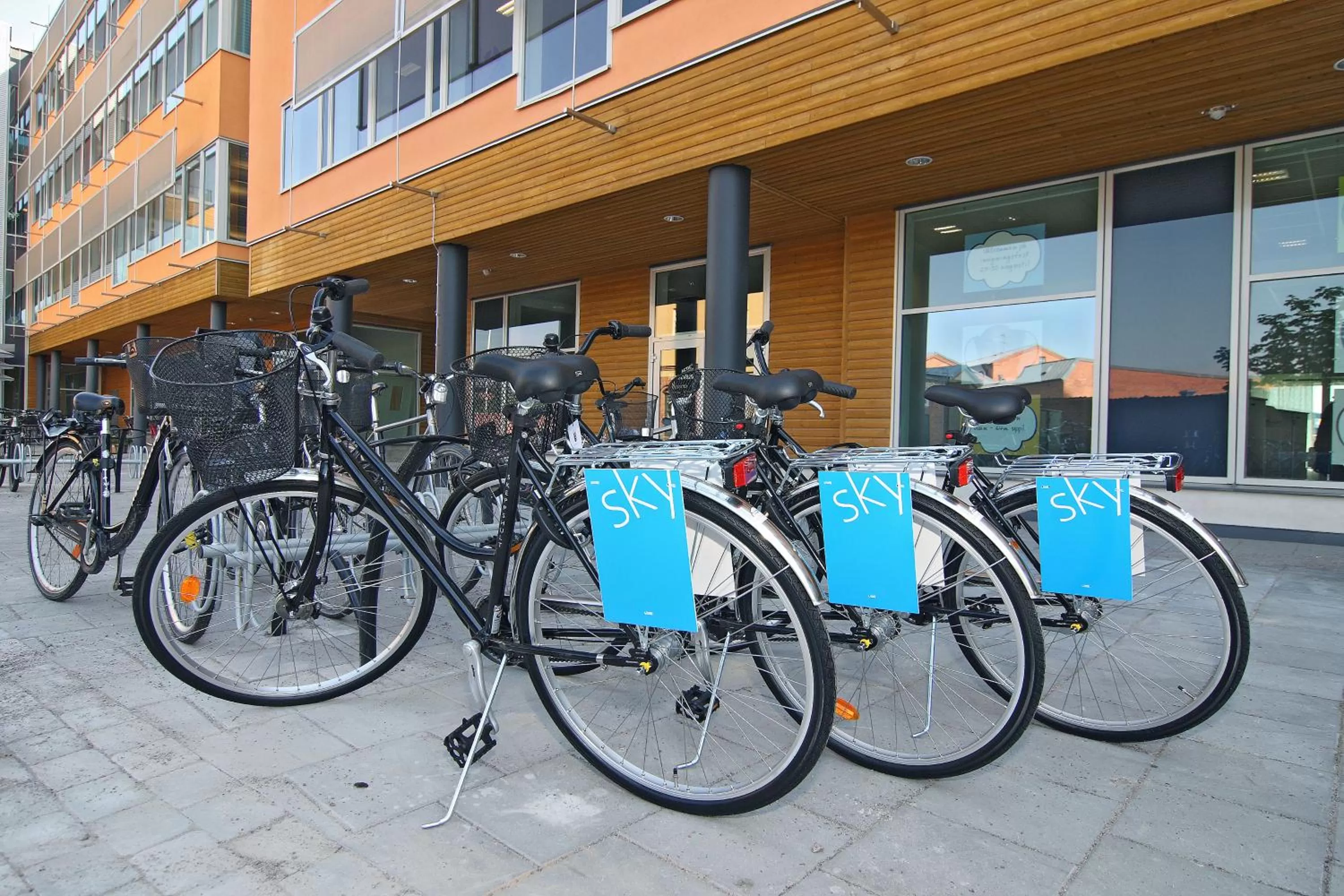 Cycling in Sky Hotel Apartments Tornet