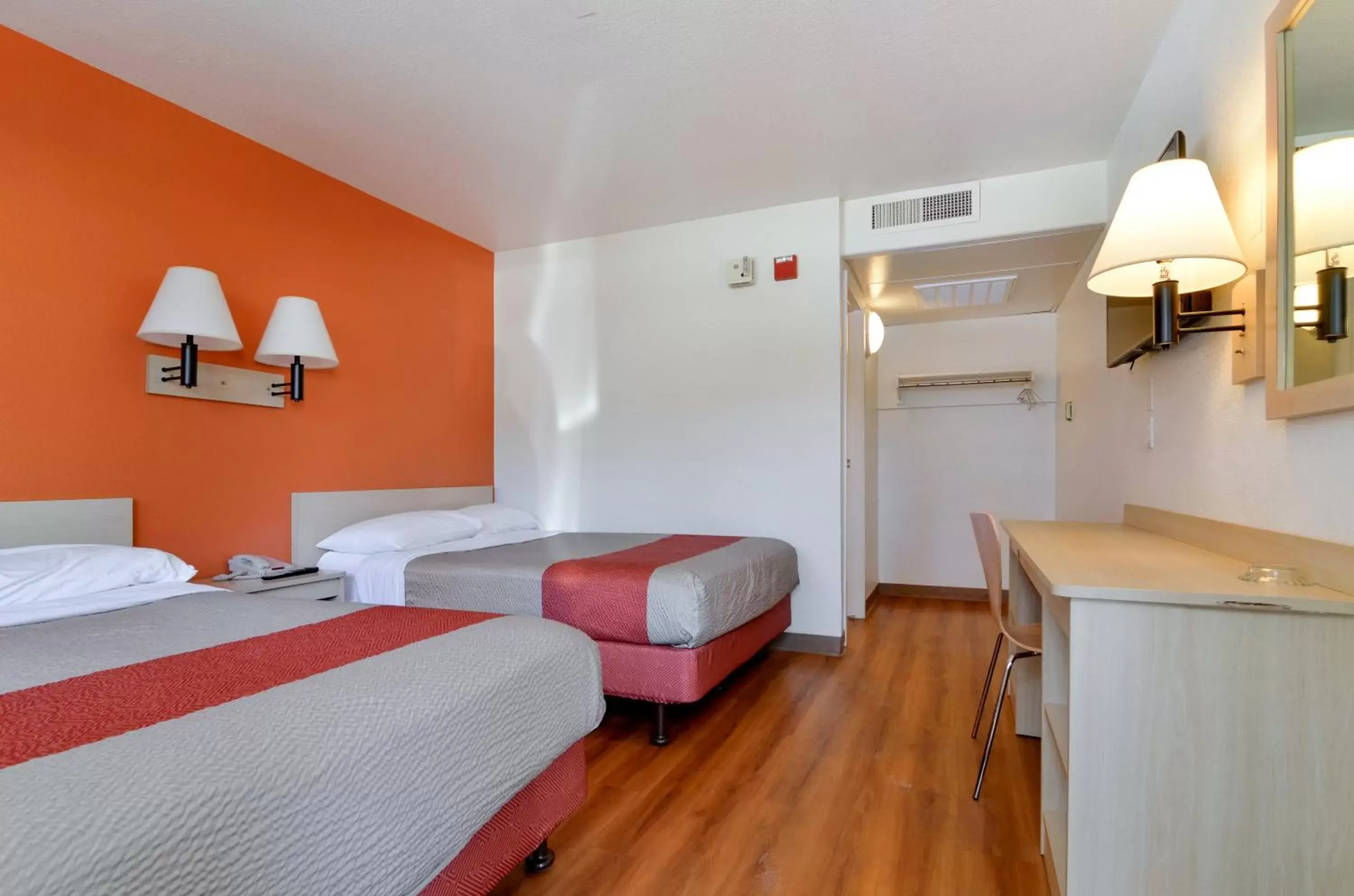 Bedroom, Bed in Motel 6-Big Bear Lake, CA