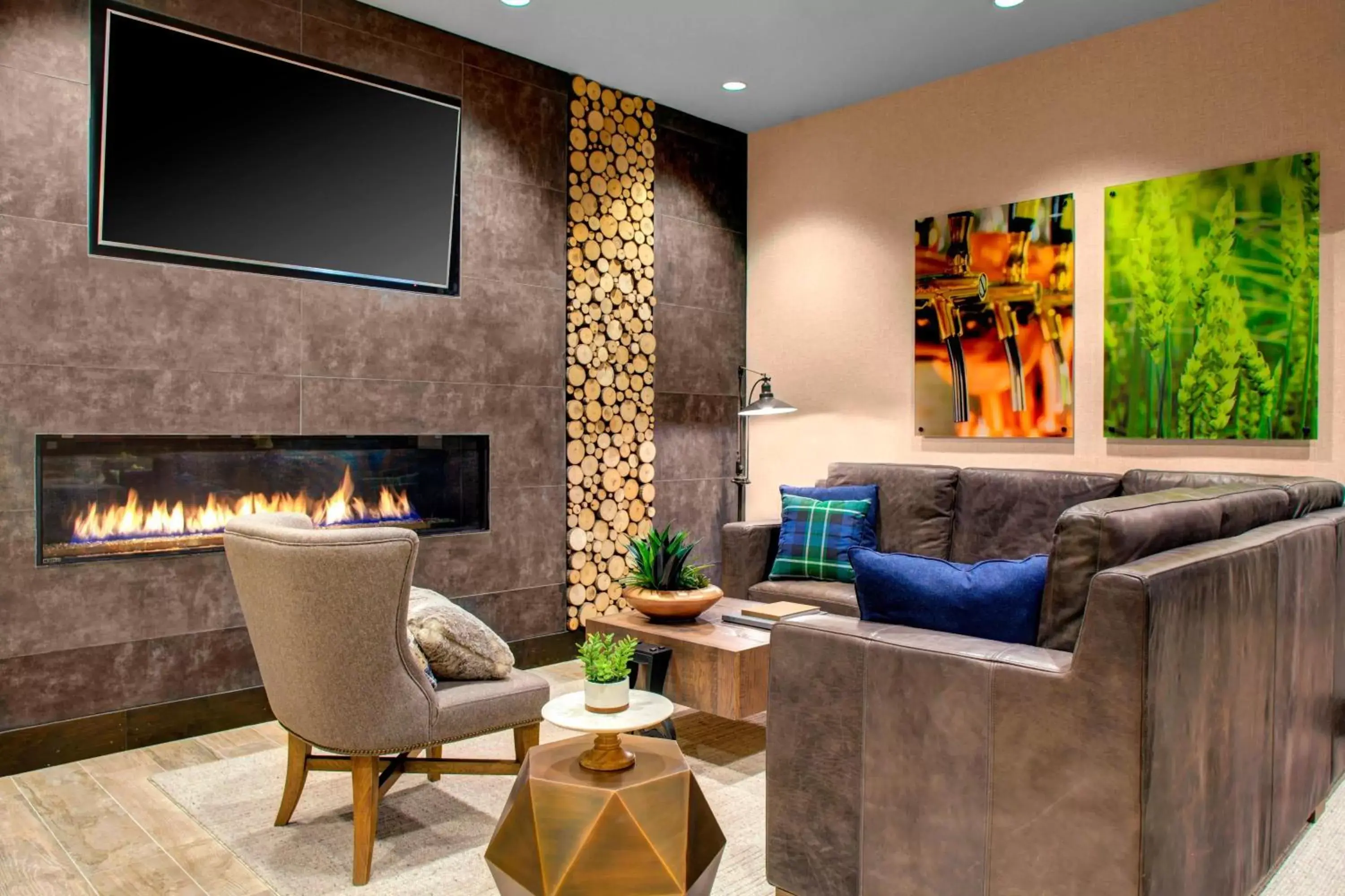 Lobby or reception, Seating Area in SpringHill Suites by Marriott Bozeman