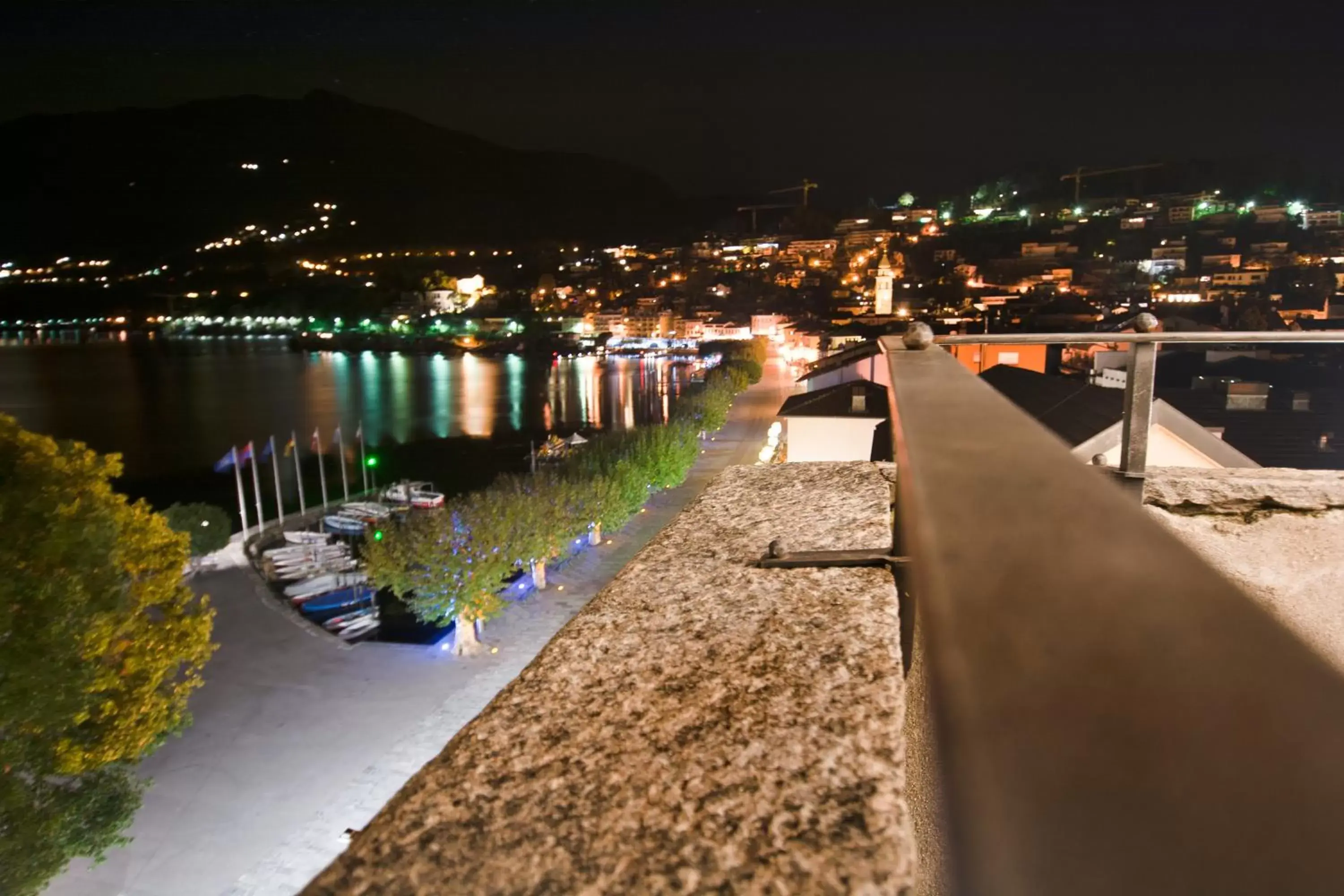 Balcony/Terrace in Romantik Hotel Castello Seeschloss