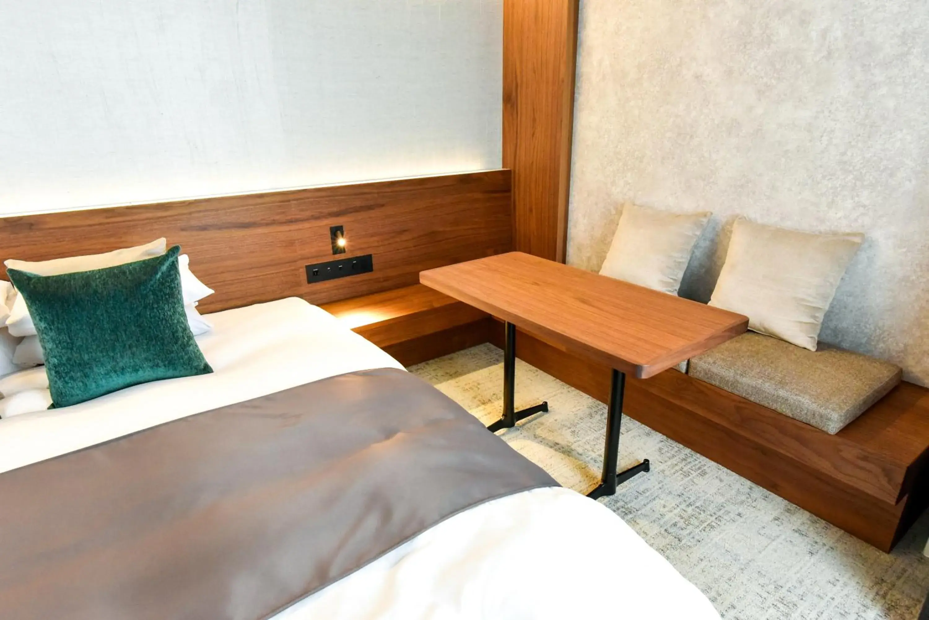 Bed in Kumamoto Hotel Castle
