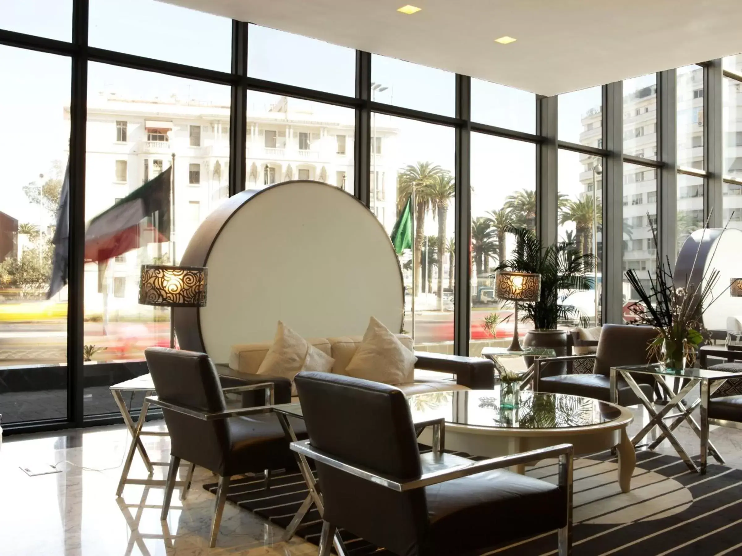 Lobby or reception, Restaurant/Places to Eat in Hôtel Farah Casablanca