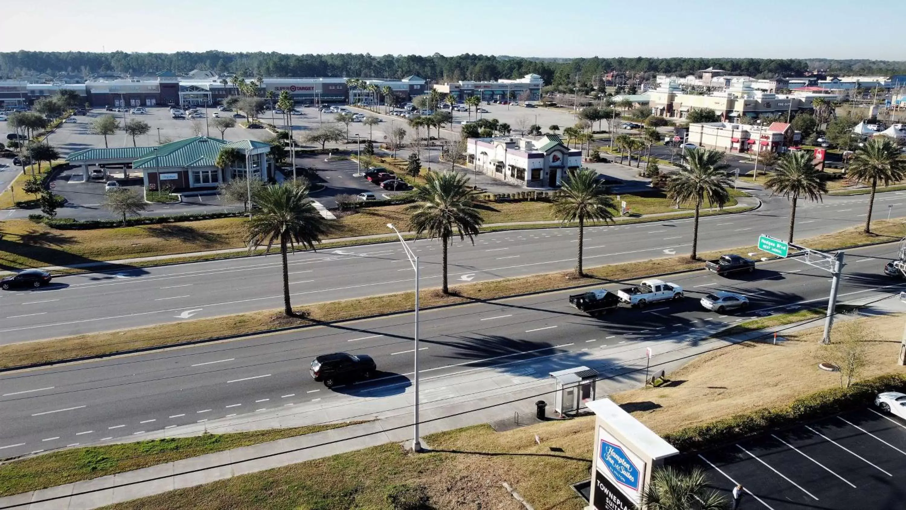 City View in Hampton Inn & Suites Jacksonville Beach Boulevard/Mayo Clinic