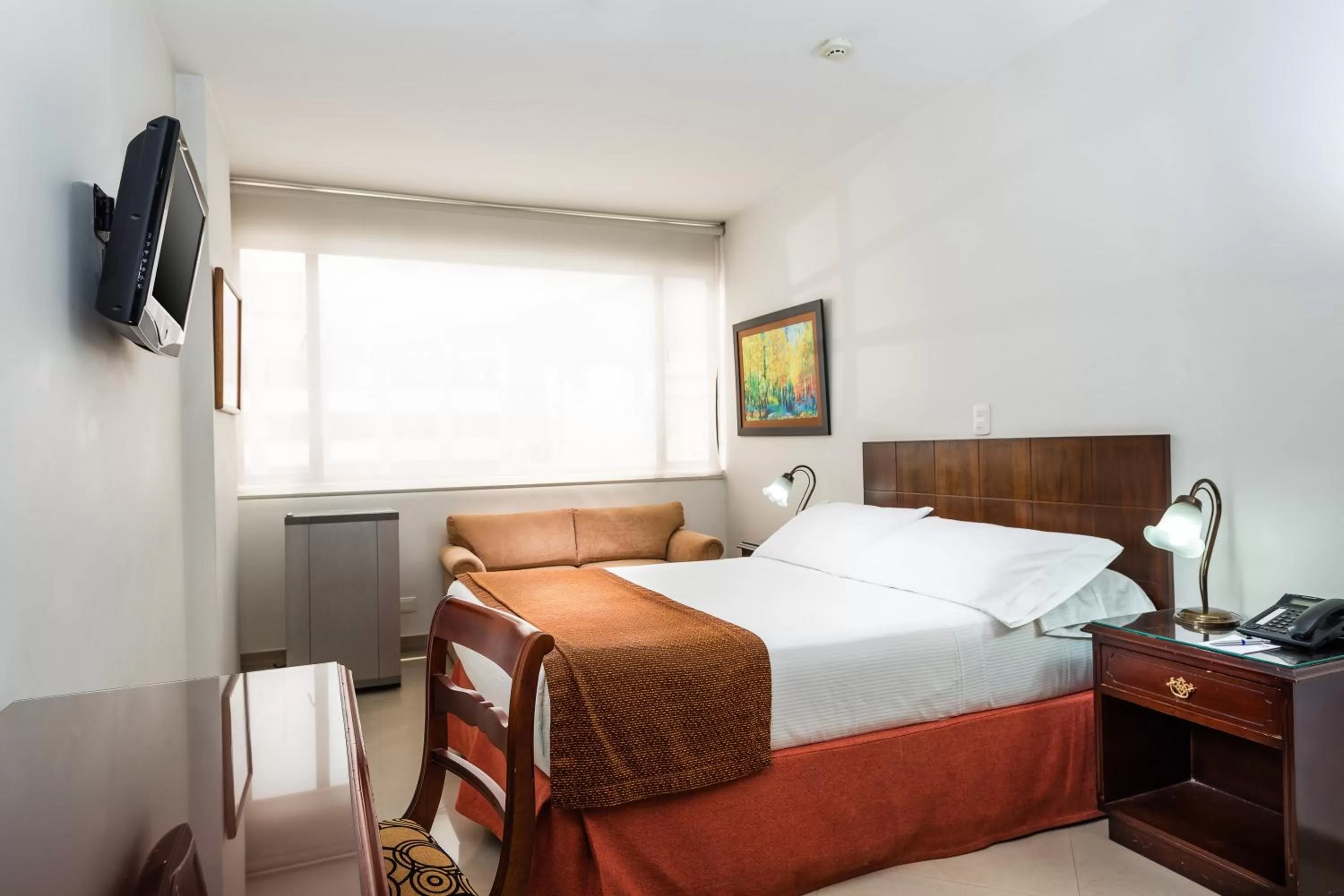 Bed in Hotel Dann Combeima