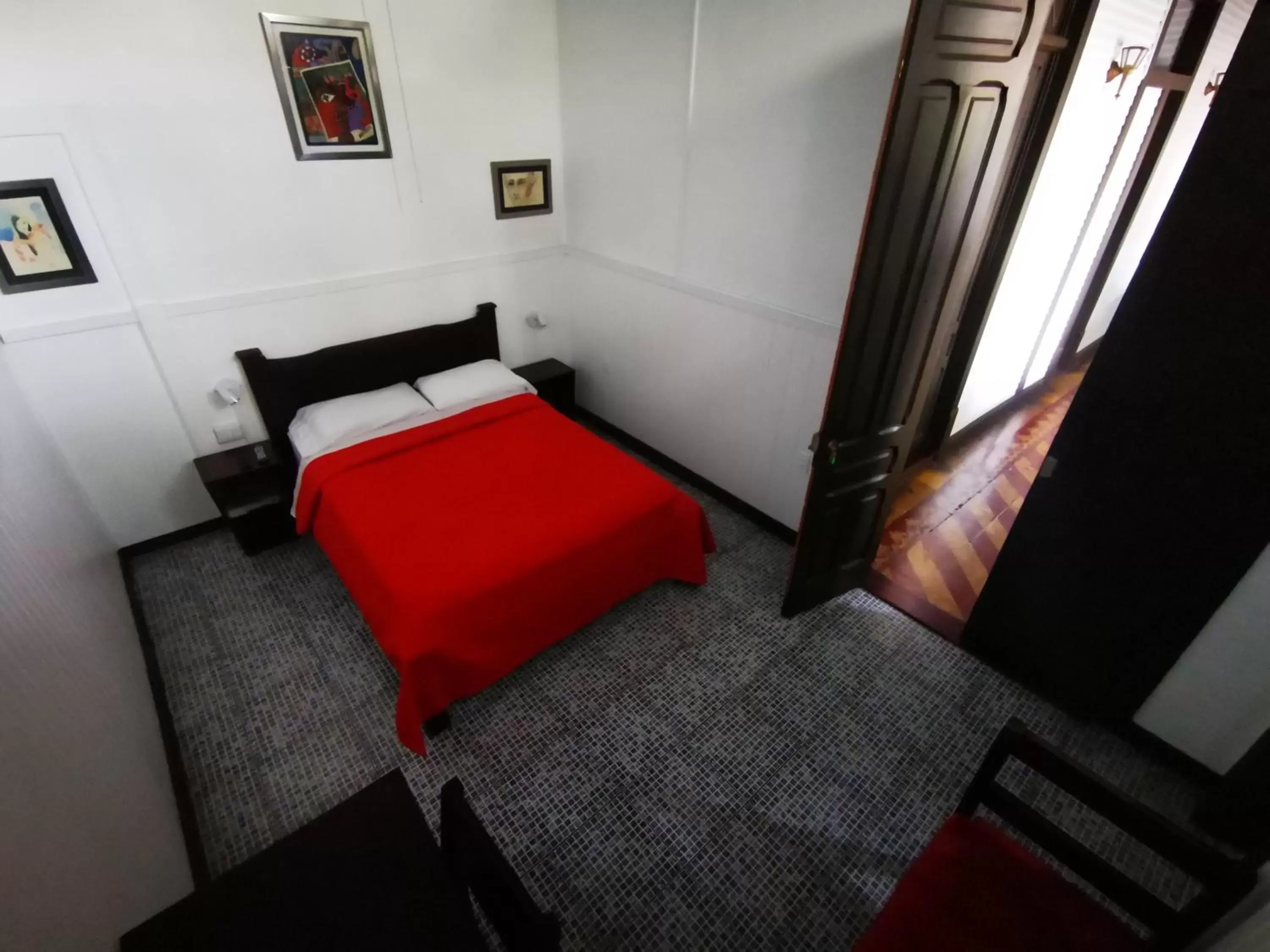 Bedroom, Bed in Casa Aldea