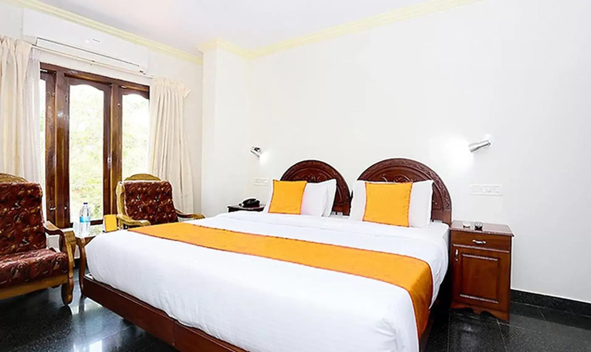 View (from property/room), Bed in FabHotel Wateredge Beach Resort View (from property/room), Bed in FabHotel Wateredge Beach Resort