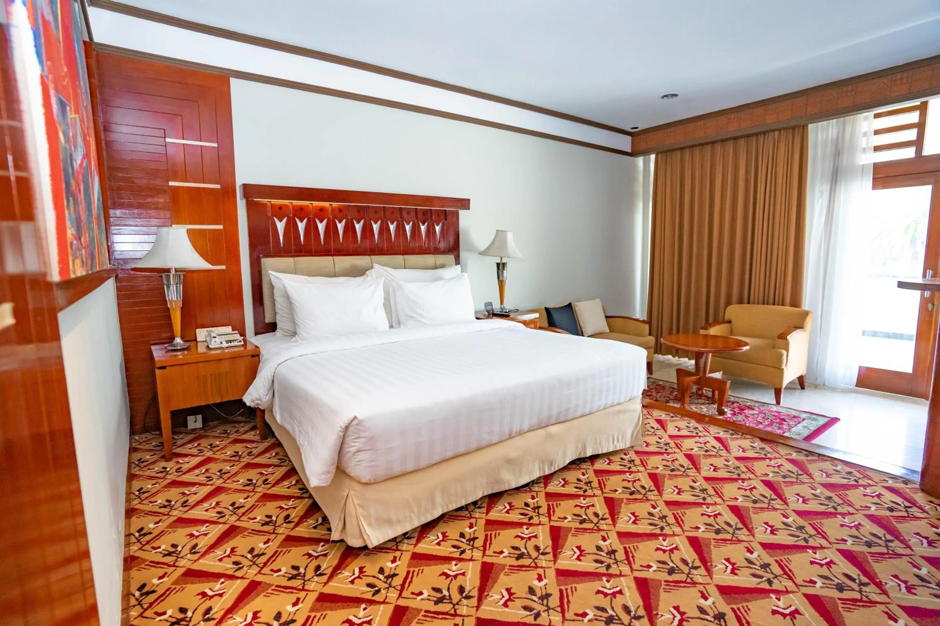 Bed in Hotel Savoy Homann