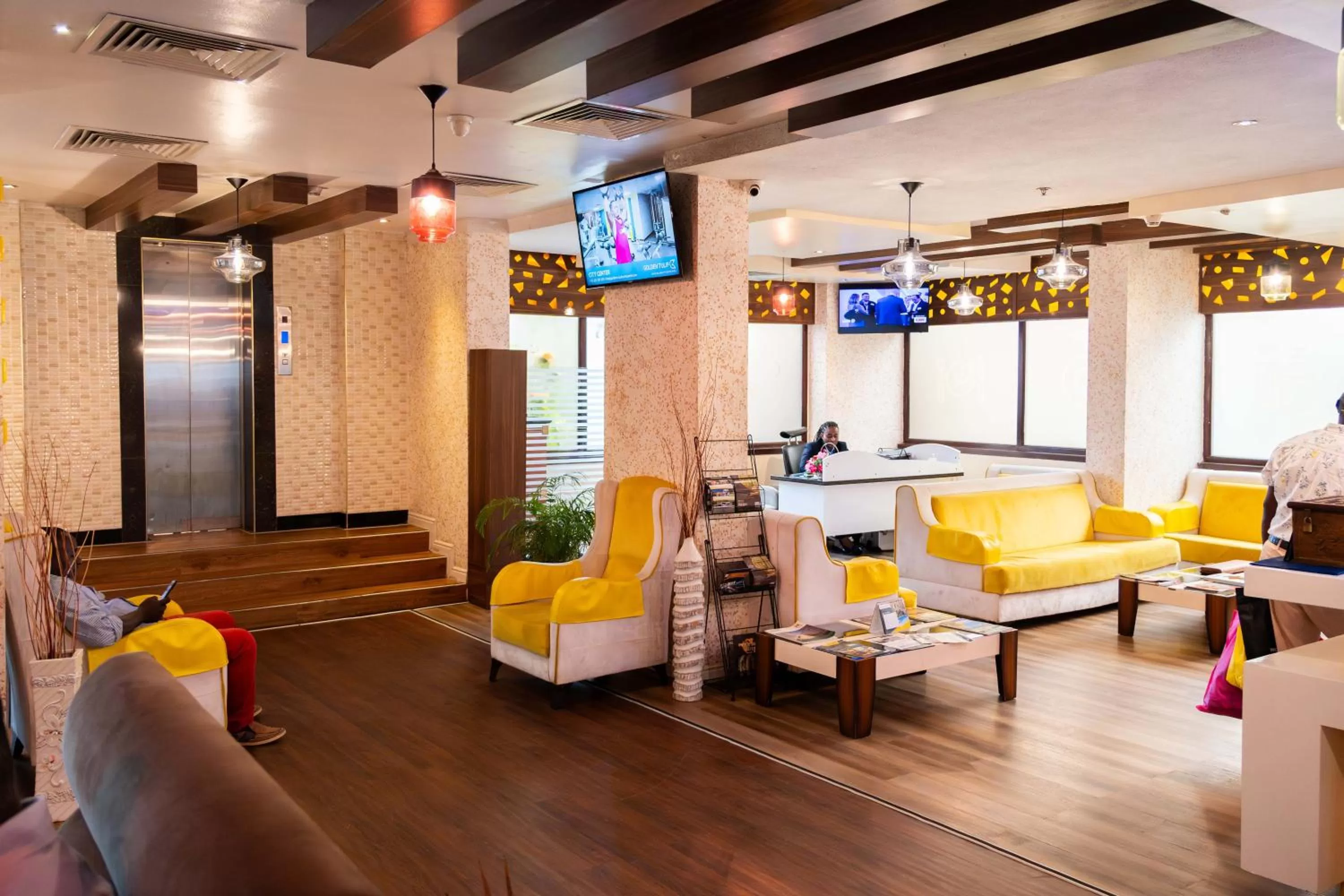 Lobby or reception in Golden Tulip Dar Es Salaam City Center Hotel