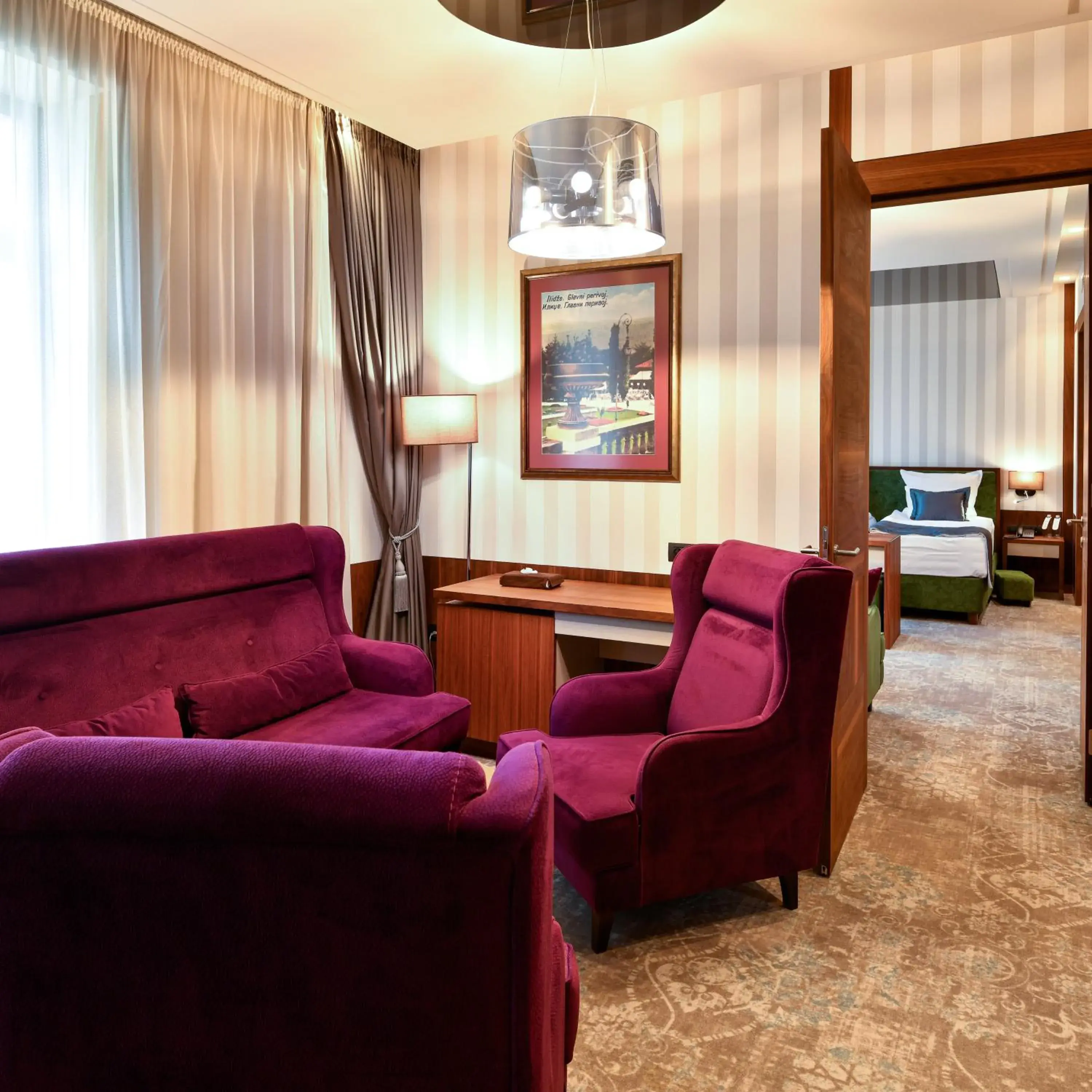 Property building, Seating Area in Heritage Hotel Krone
