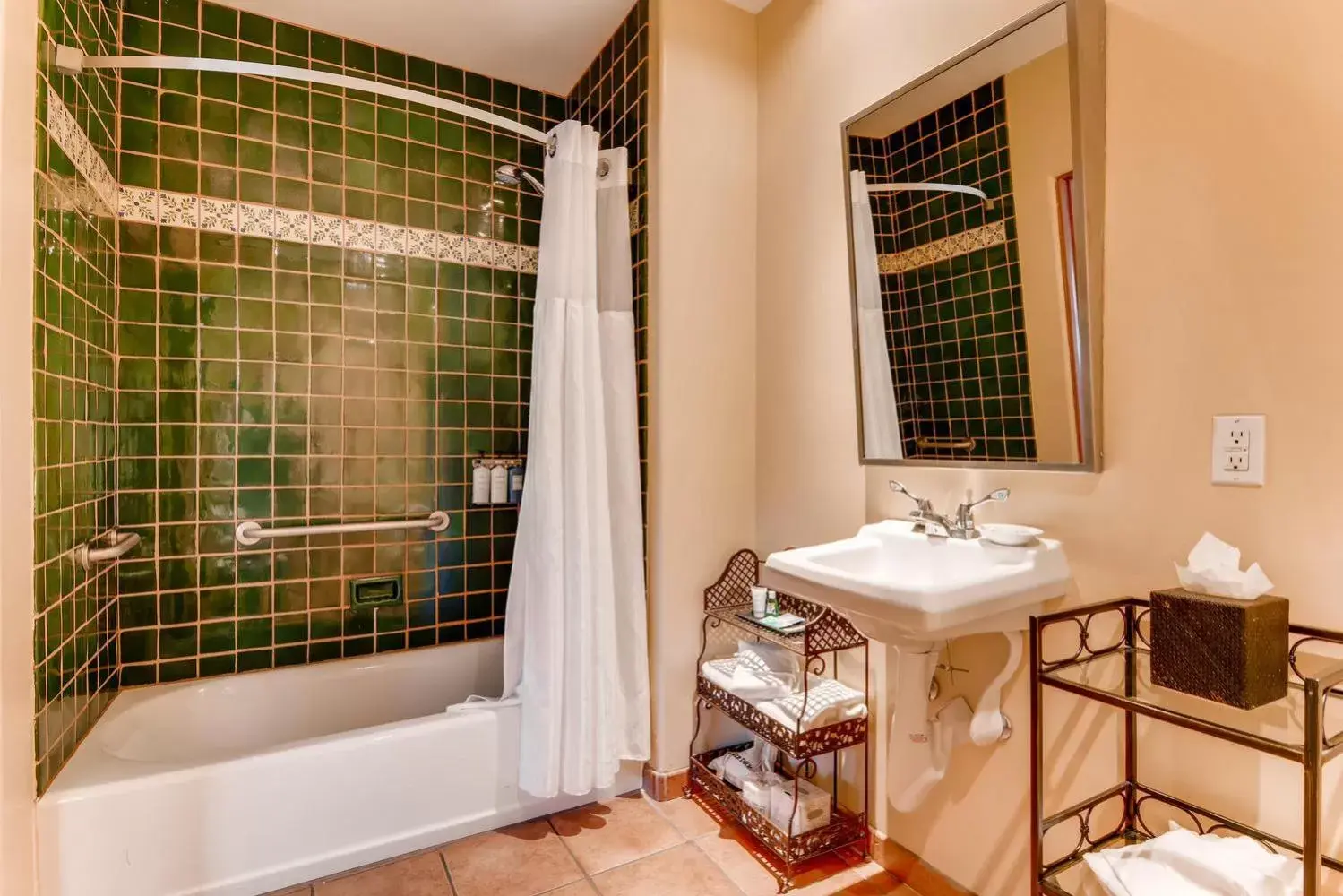 Bathroom in Old Santa Fe Inn