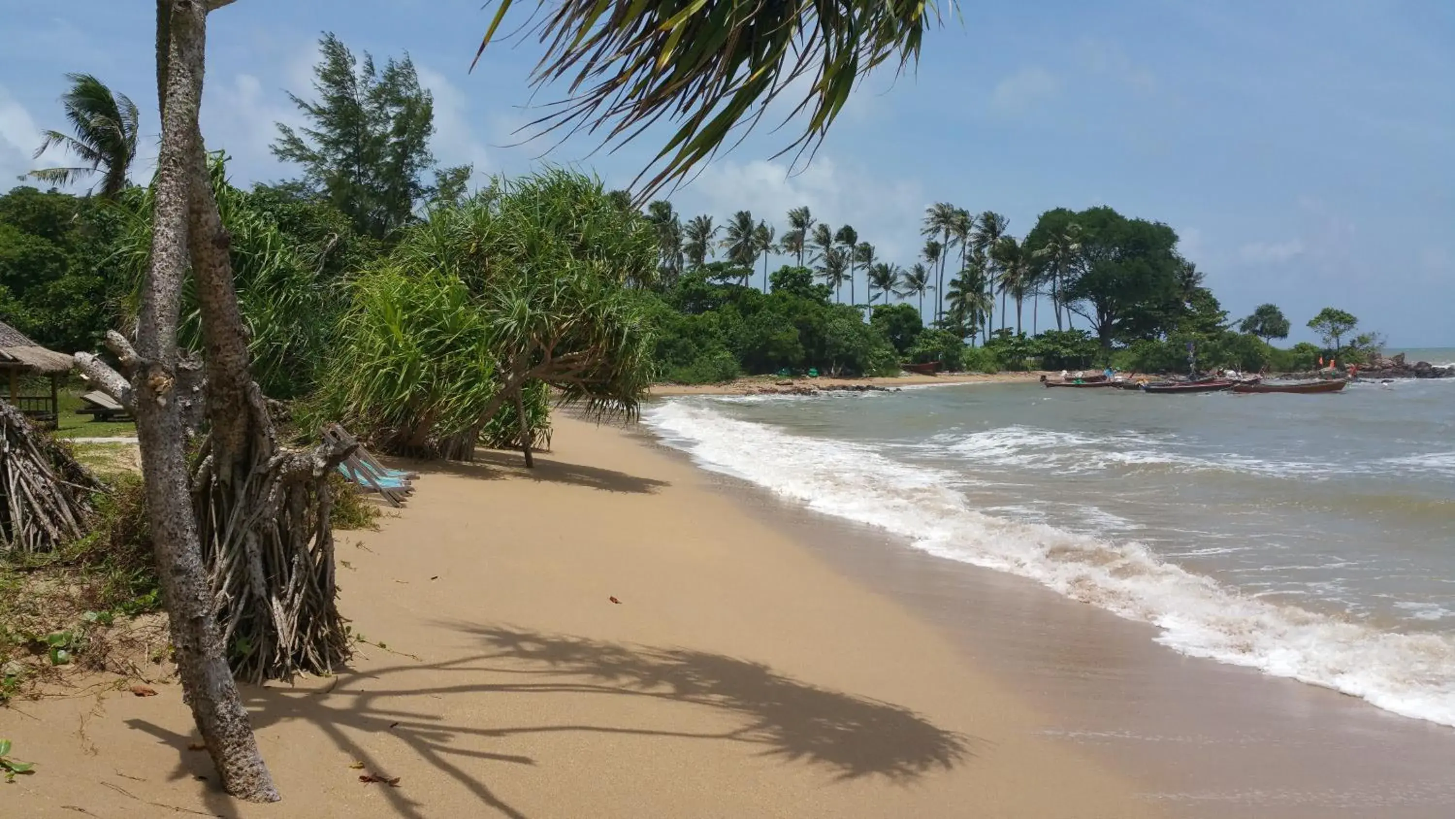 Beach in Lazy Days Bungalows