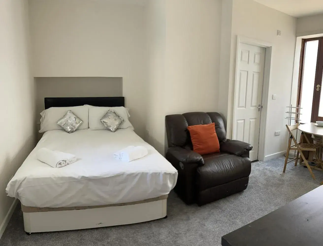 Bedroom, Bed in The Norton- Hartlepool