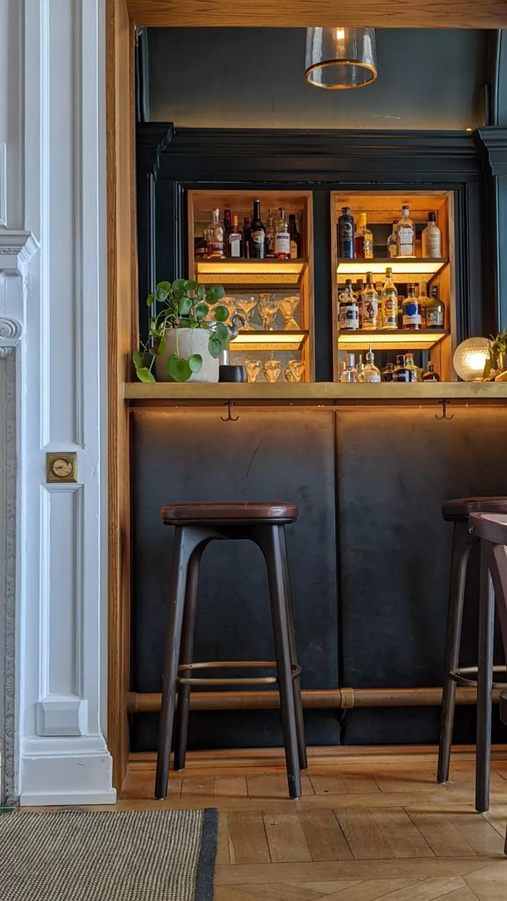 Lounge or bar in Fowey Hall Hotel Lounge or bar in Fowey Hall Hotel