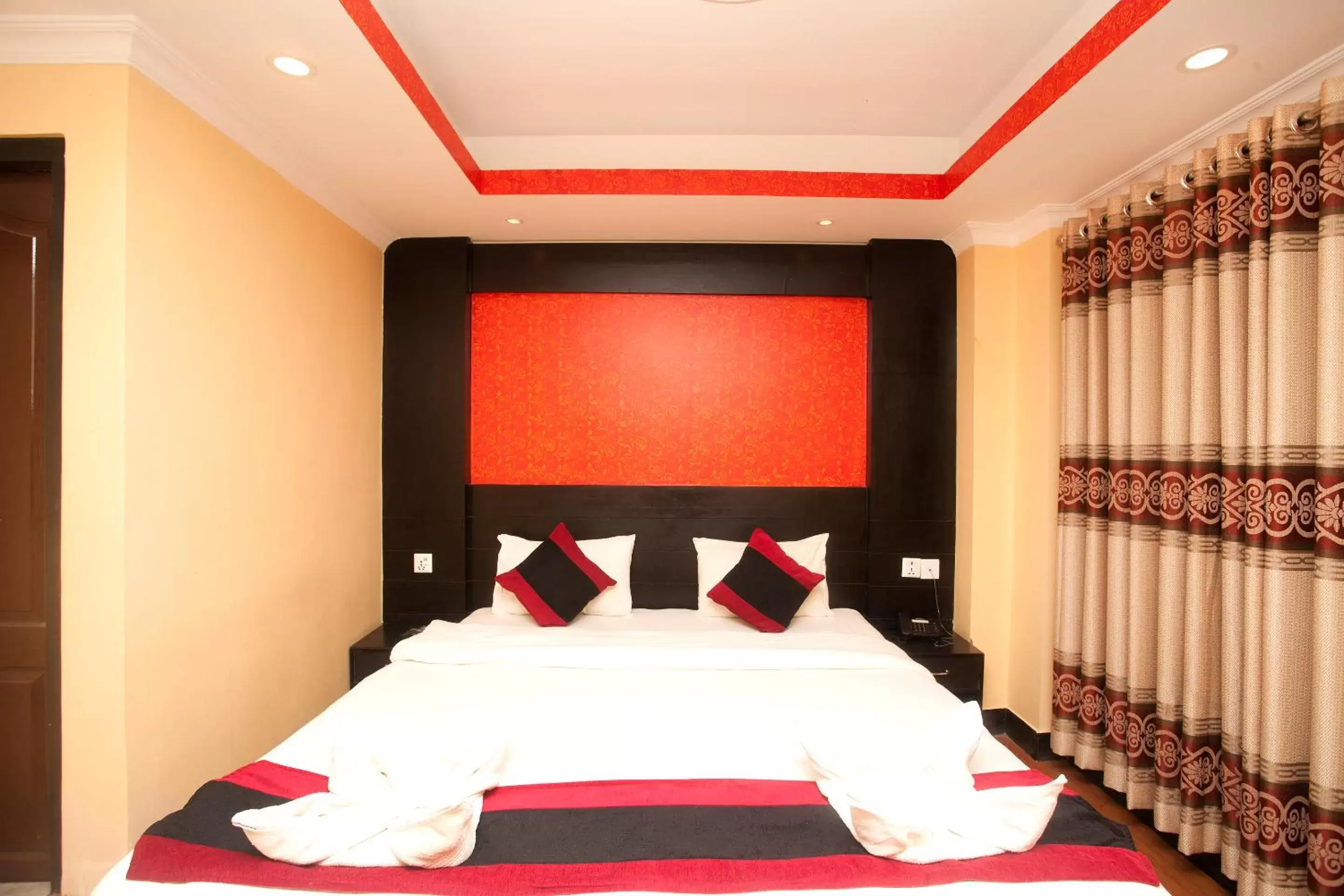 Photo of the whole room, Bed in Kathmandu Regency Hotel