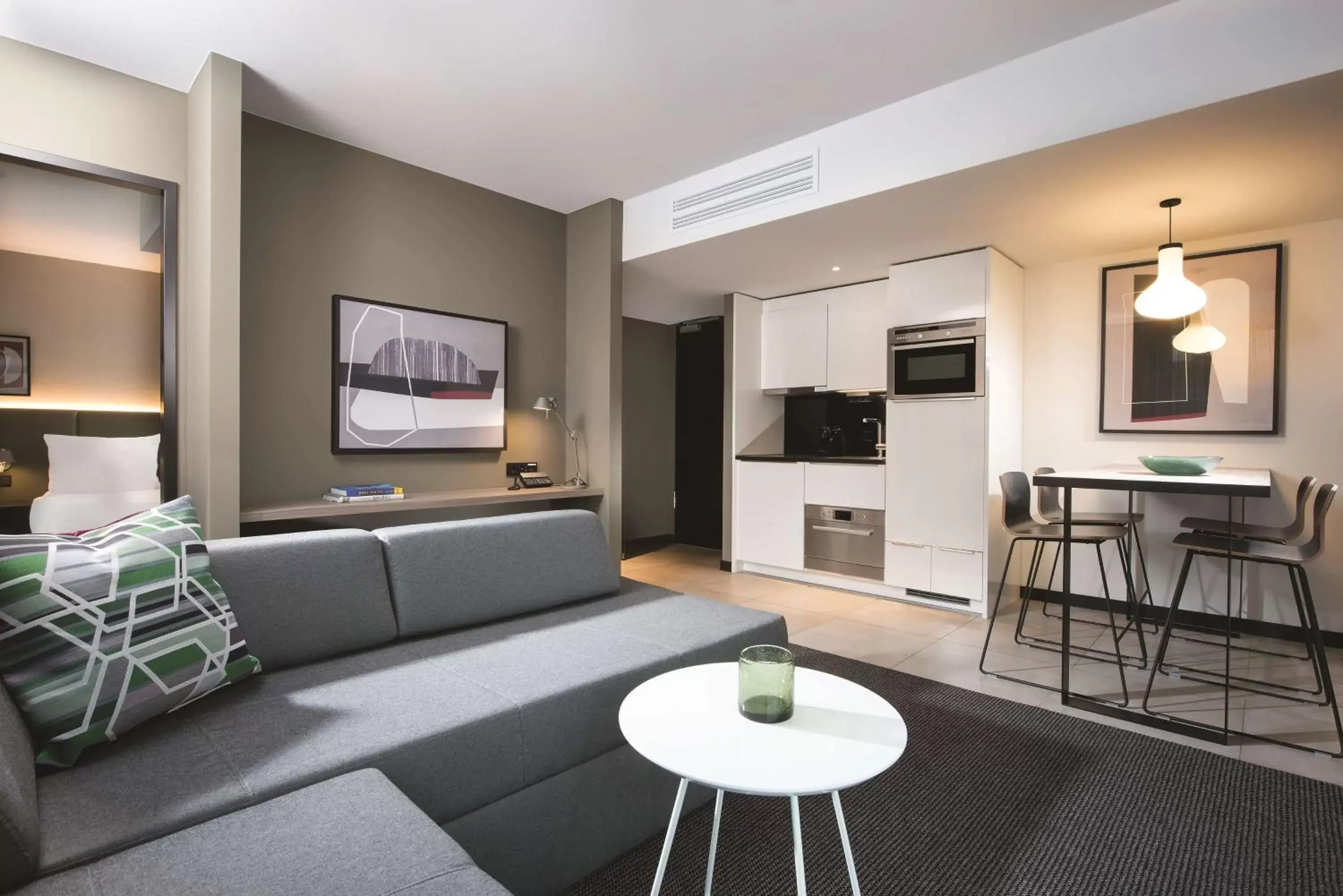 Bedroom, Seating Area in Adina Apartment Hotel Hamburg Speicherstadt