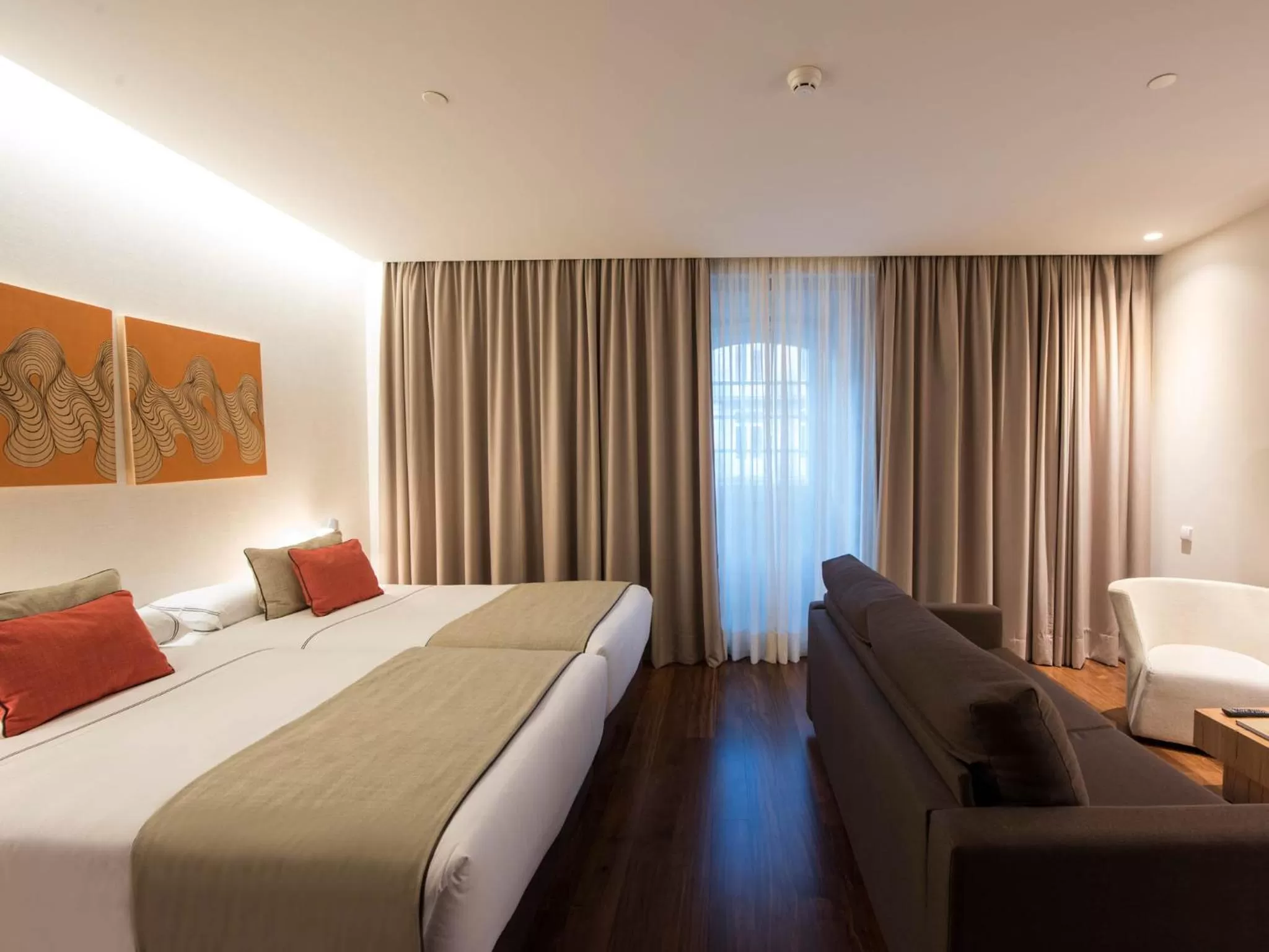 Bedroom, Bed in Hotel Carris Porto Ribeira