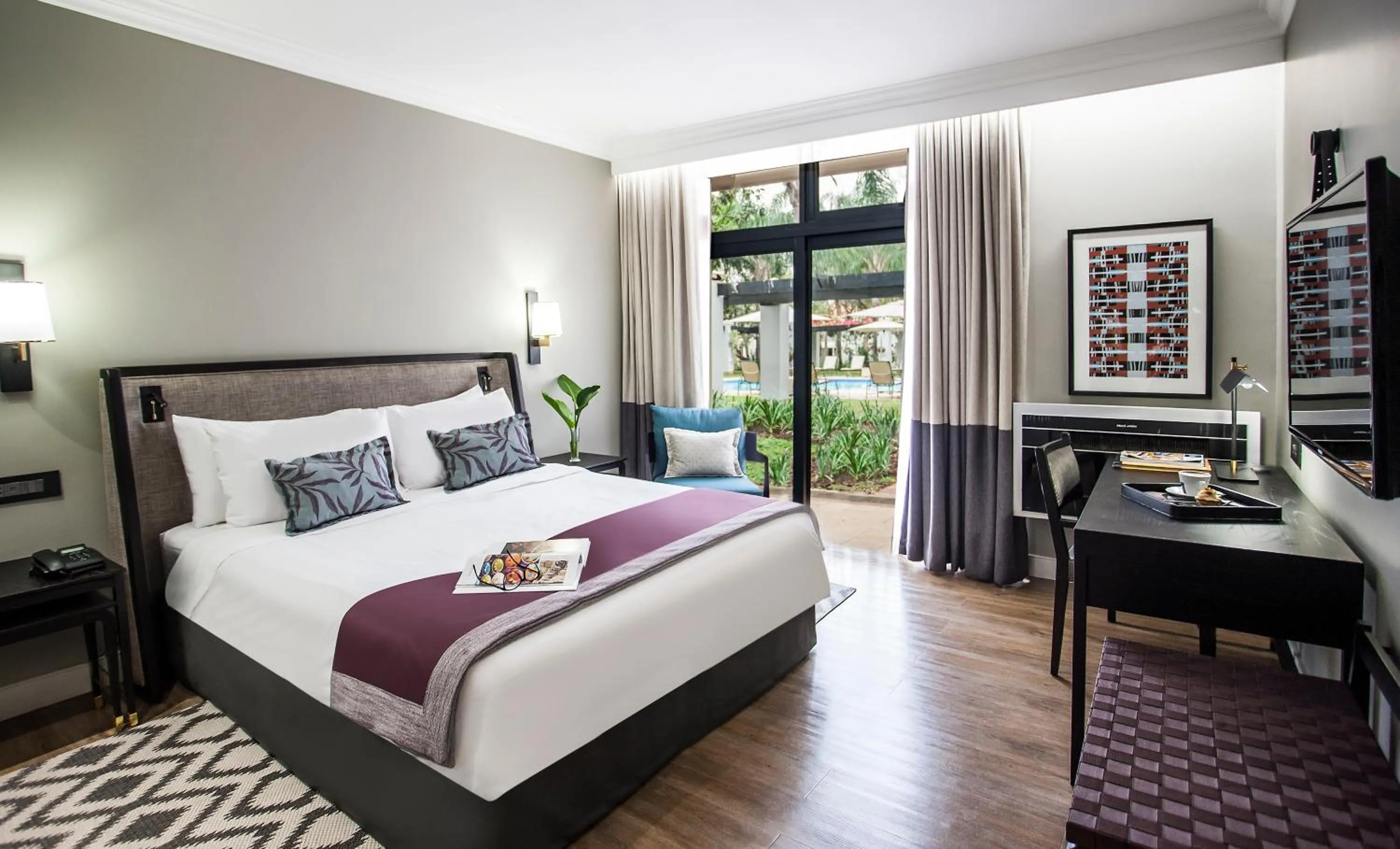 Bed in Avani Gaborone Resort & Casino