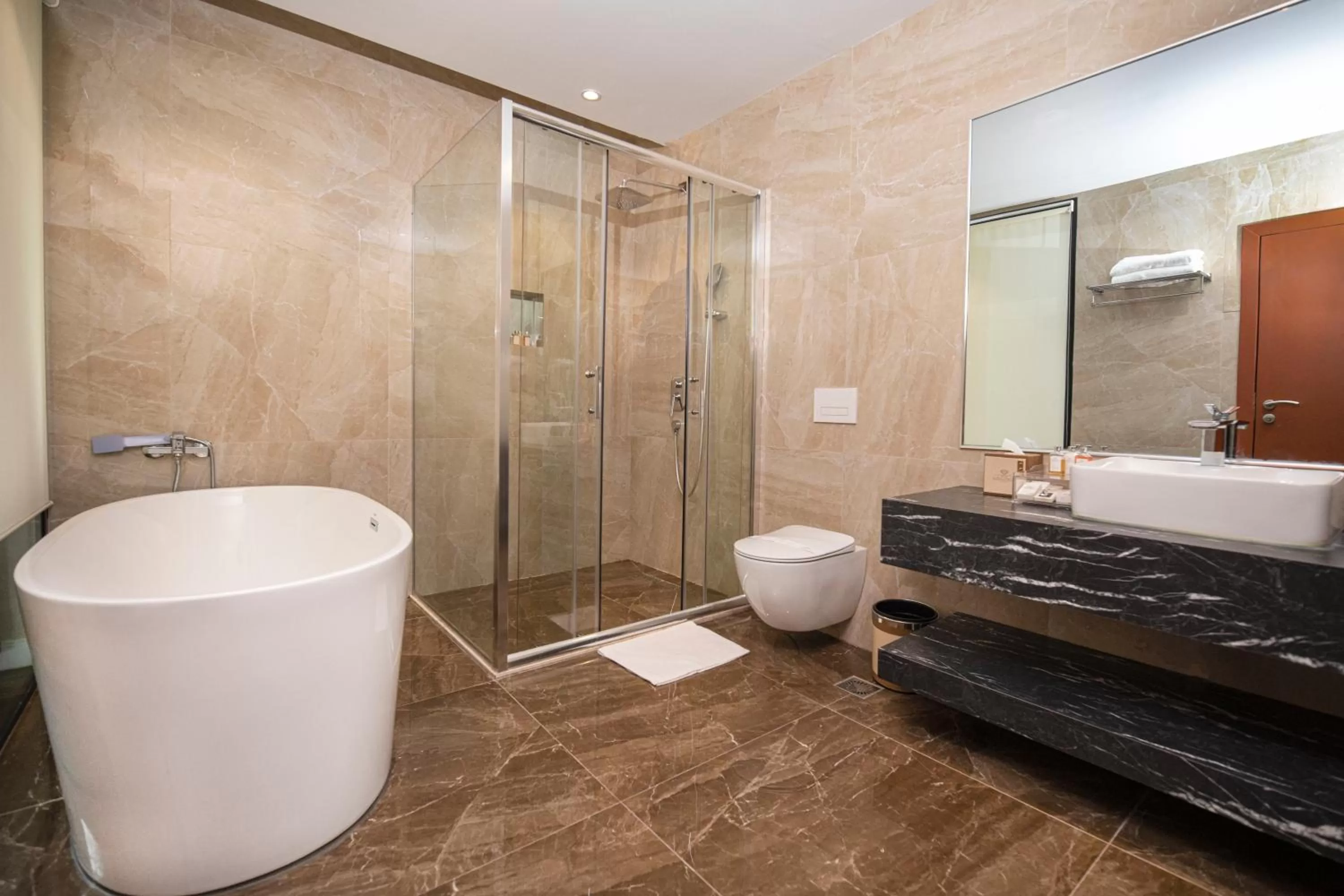 Bathroom in Hotel Diamond Prishtina