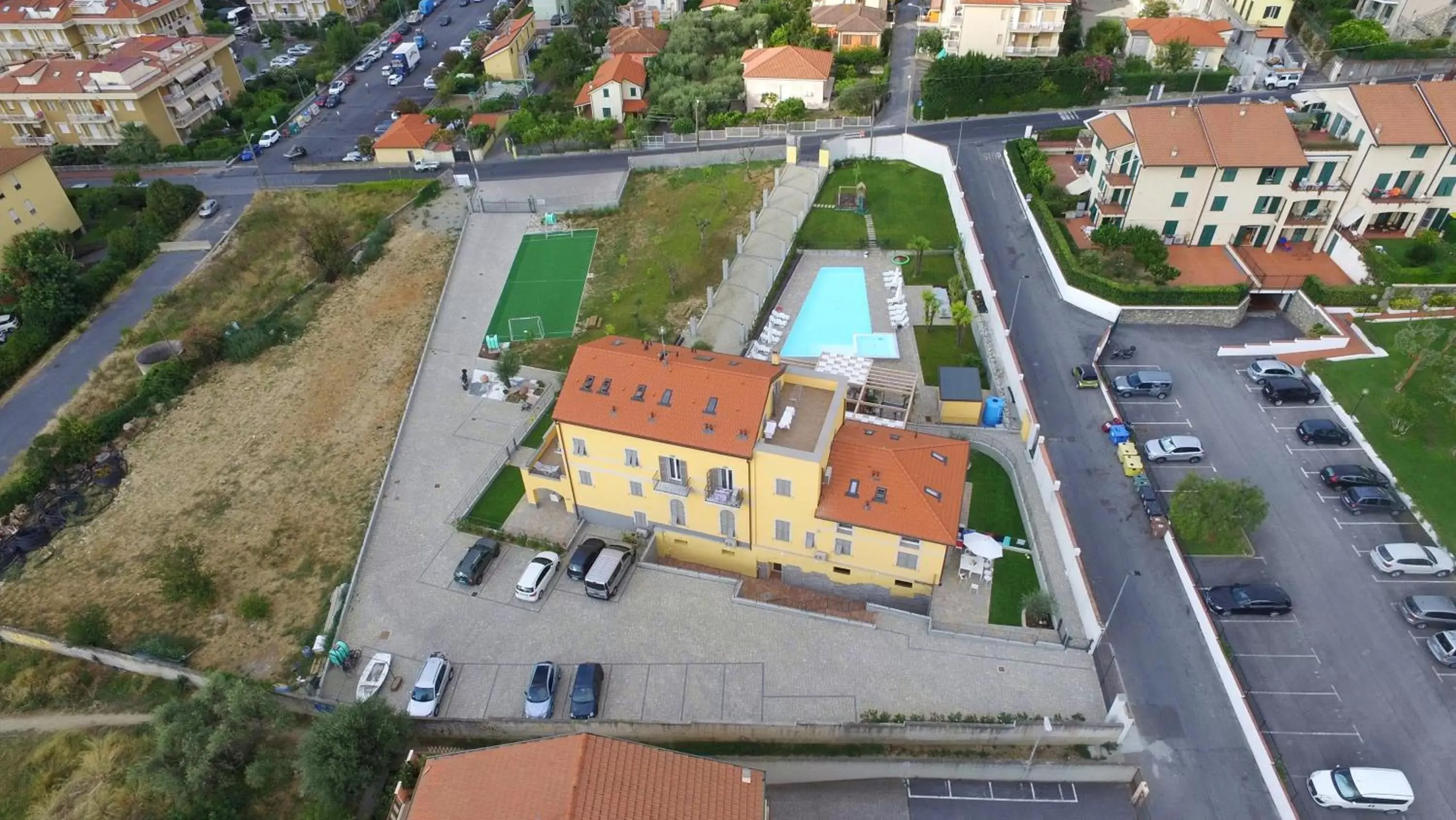 Bird's-eye View in Villa Canepa