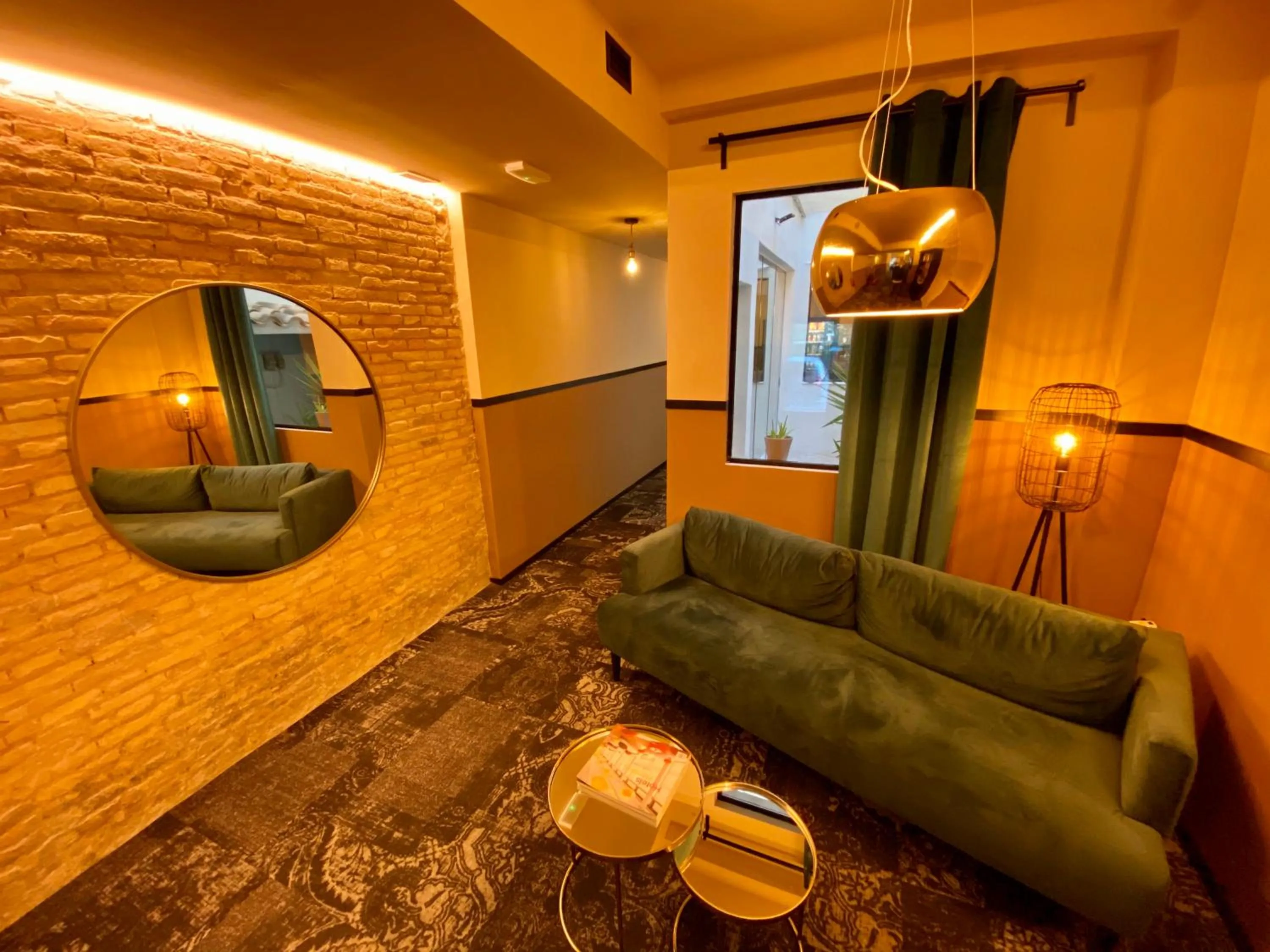 Living room in Hografic Hotel