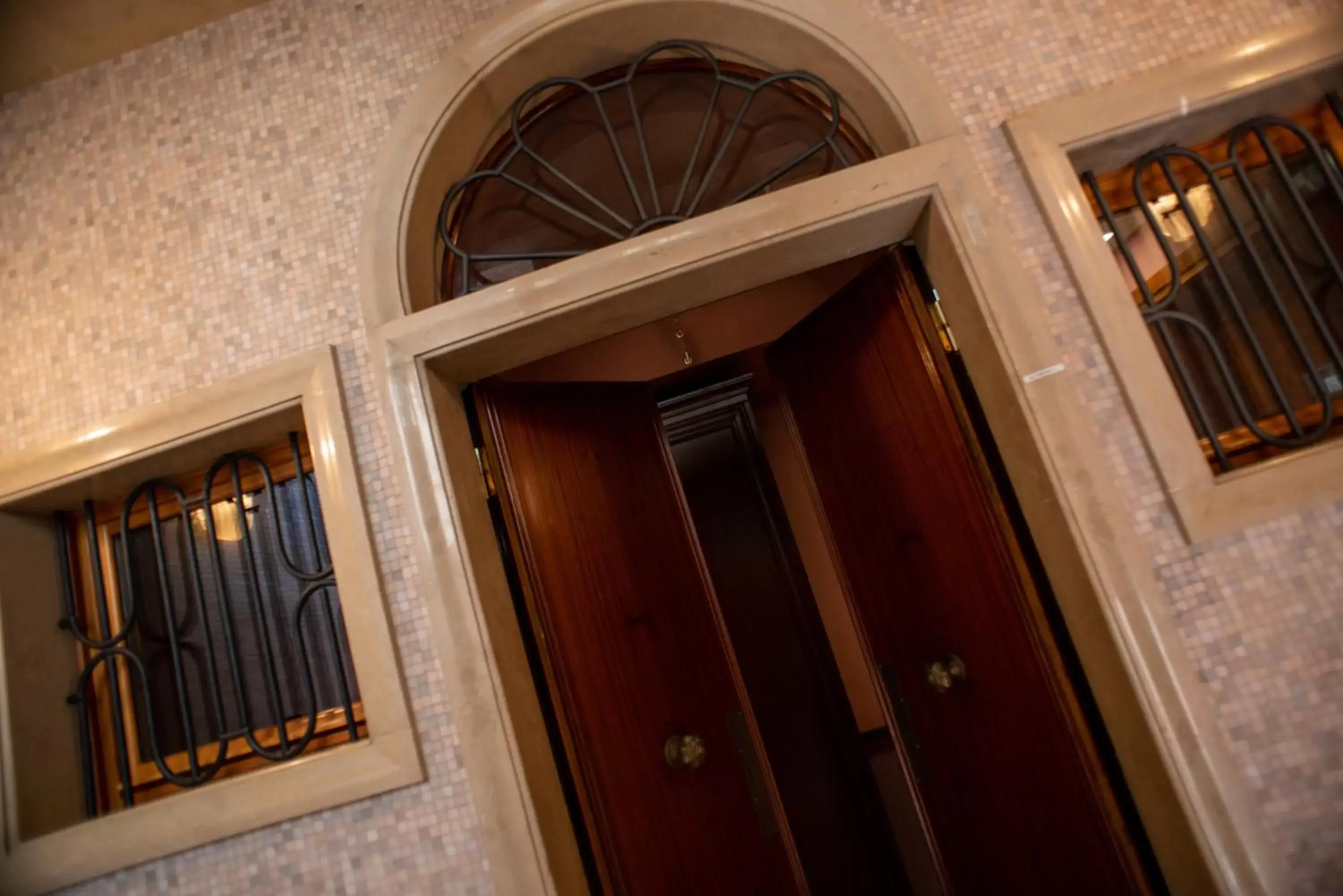 Decorative detail in Palazzina Fortuny