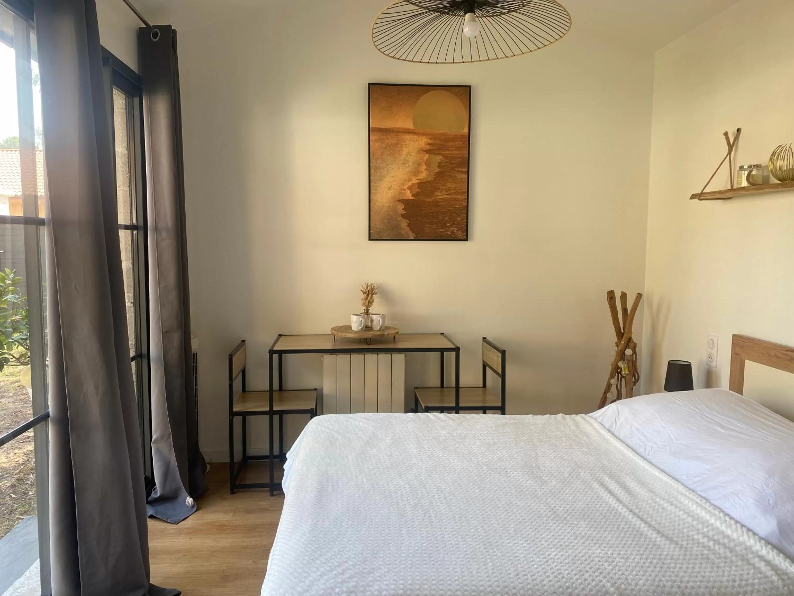 Bed in Chambre d’hôte indépendante