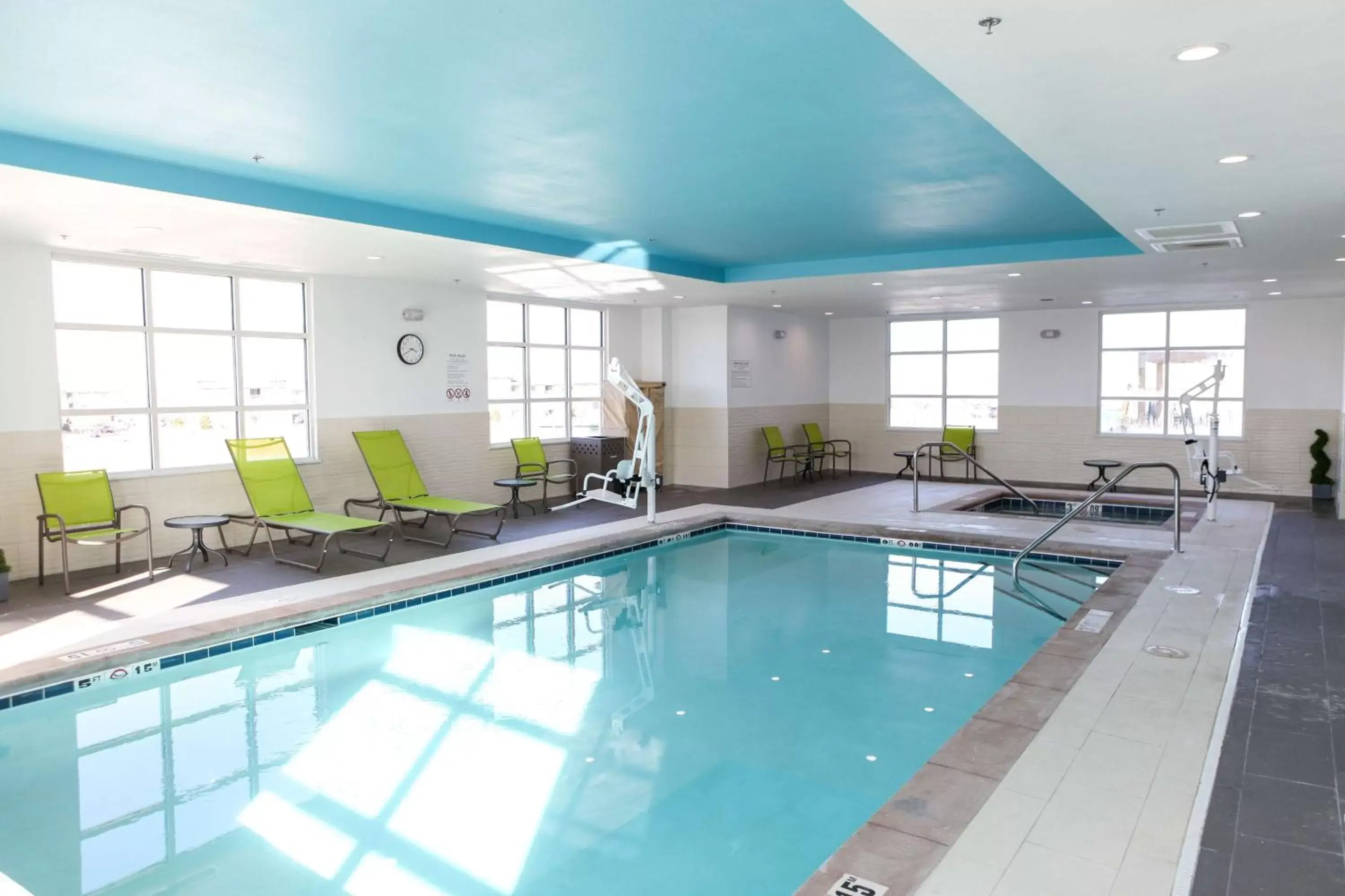 Pool view in Hampton Inn & Suites Lafayette Pool view in Hampton Inn & Suites Lafayette