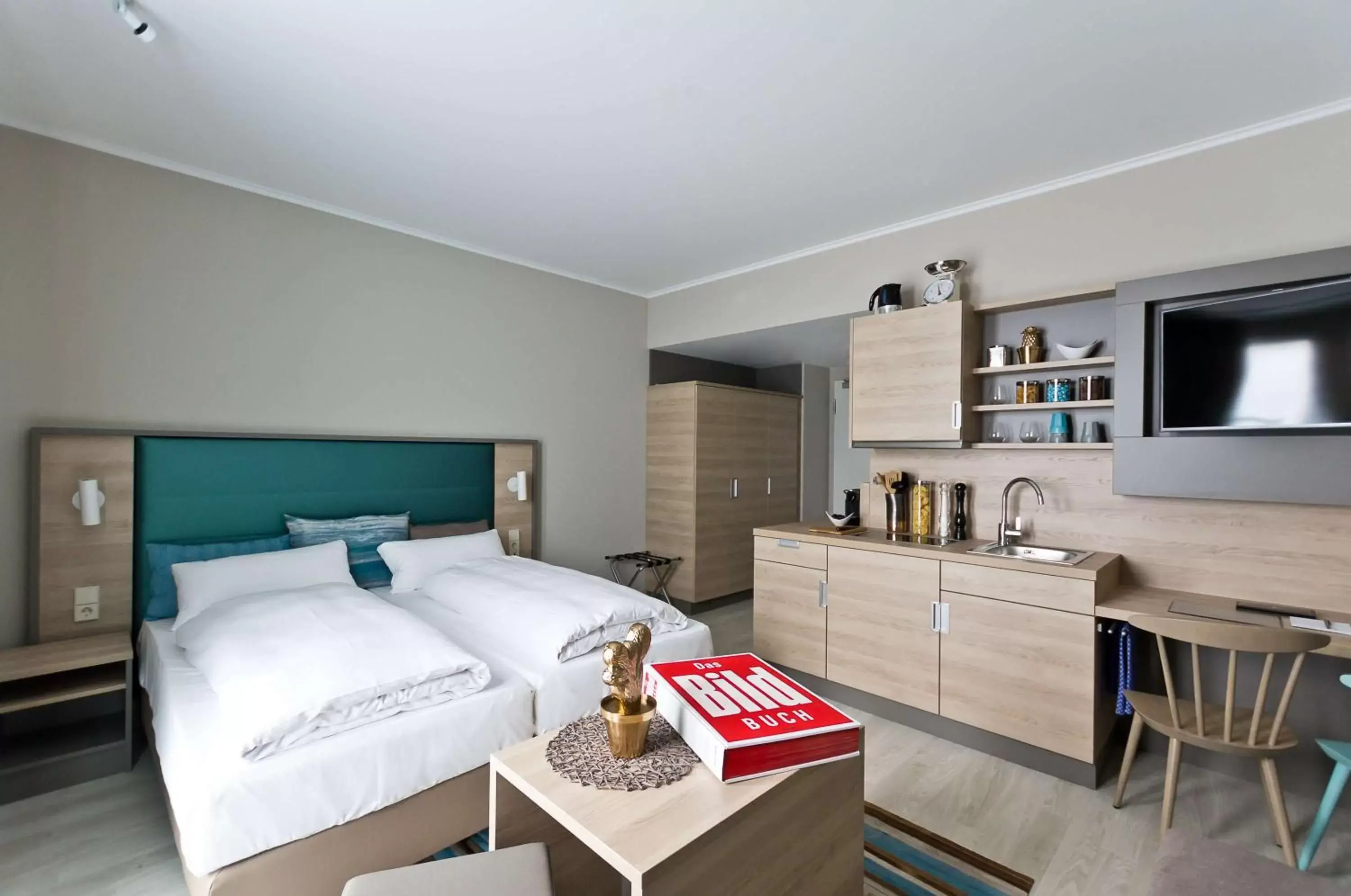 Bedroom in ANA Living Stuttgart by Arthotel ANA