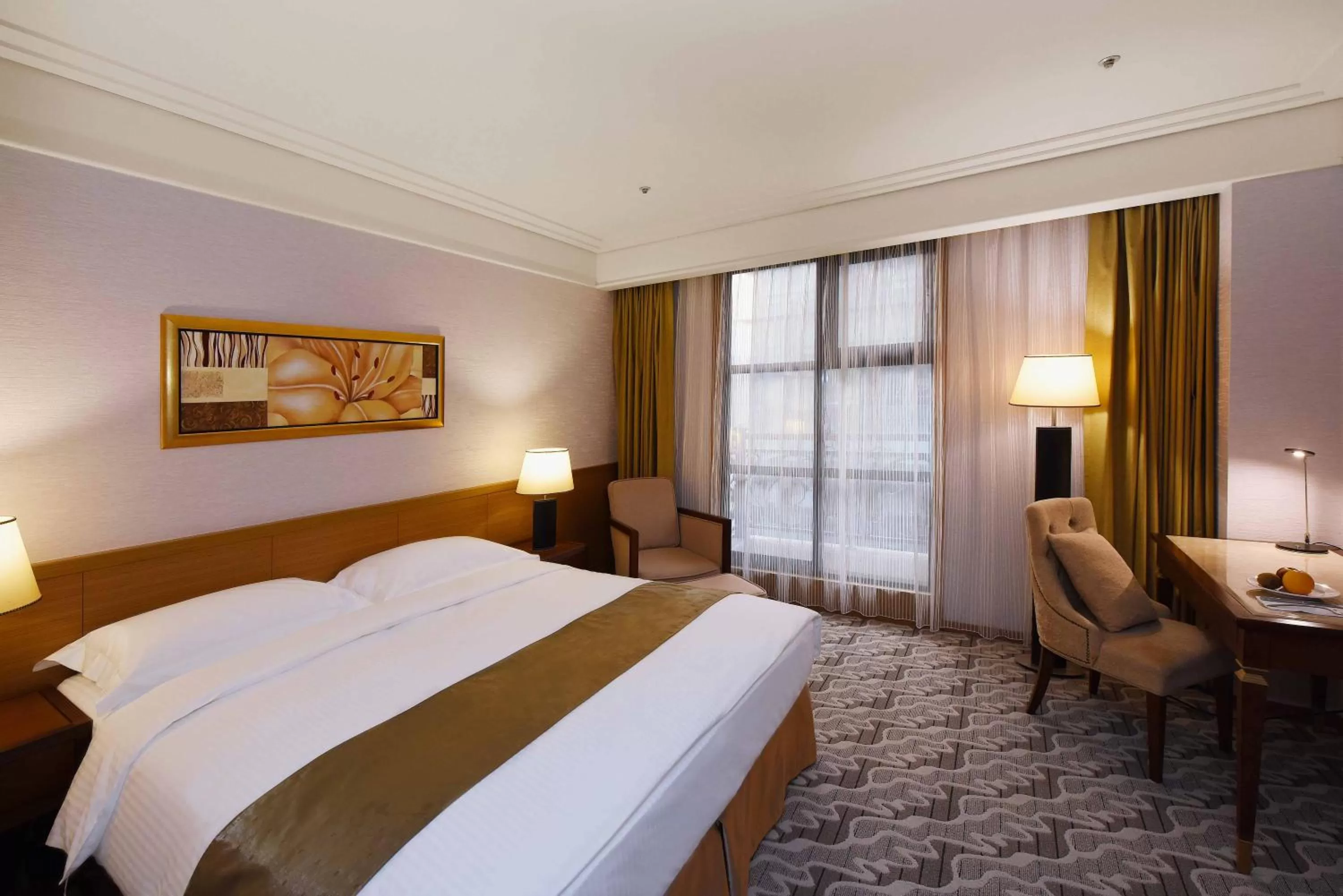 Bed in Fullon Hotel Taoyuan