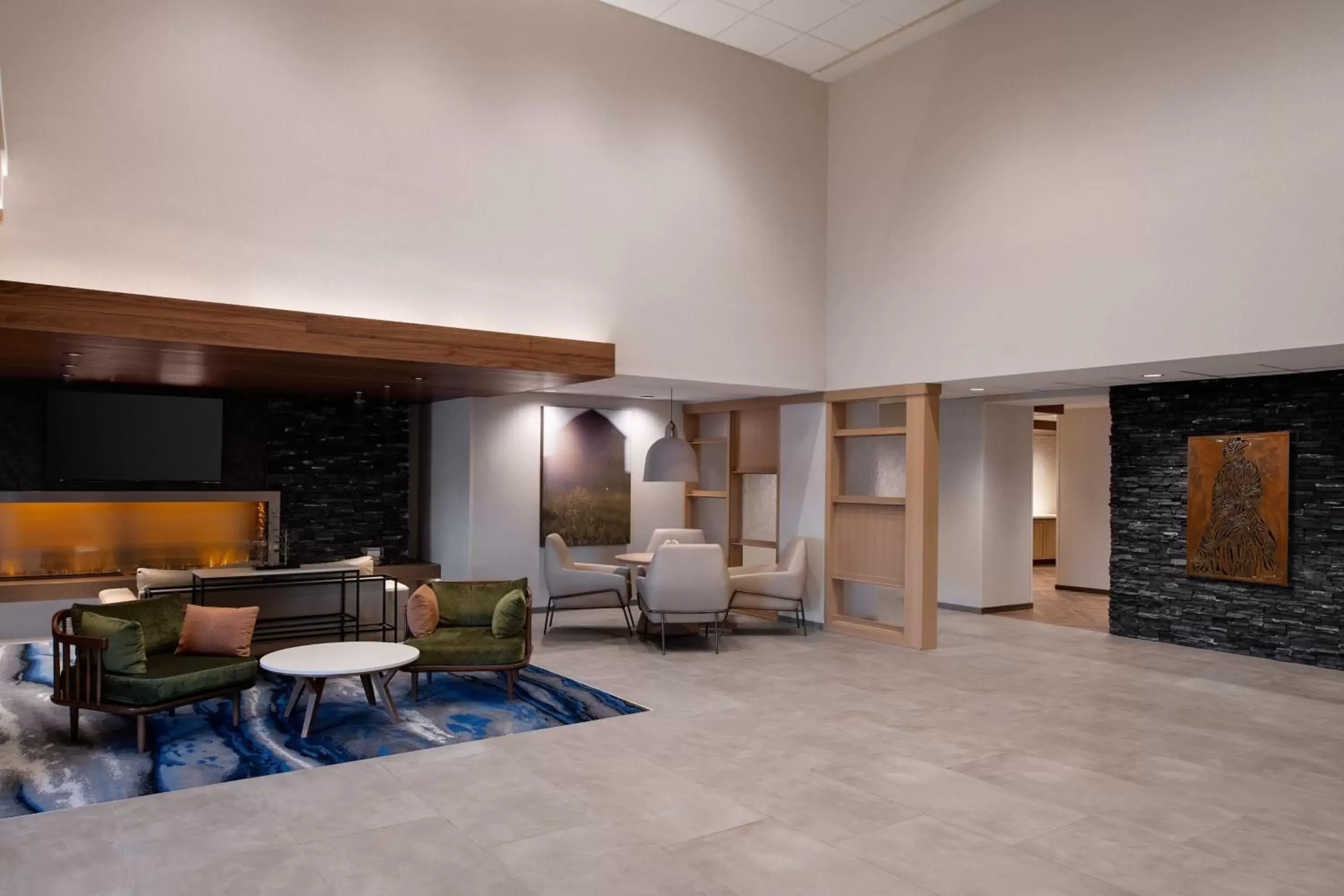 Lobby or reception, Seating Area in Fairfield Inn & Suites by Marriott Missoula