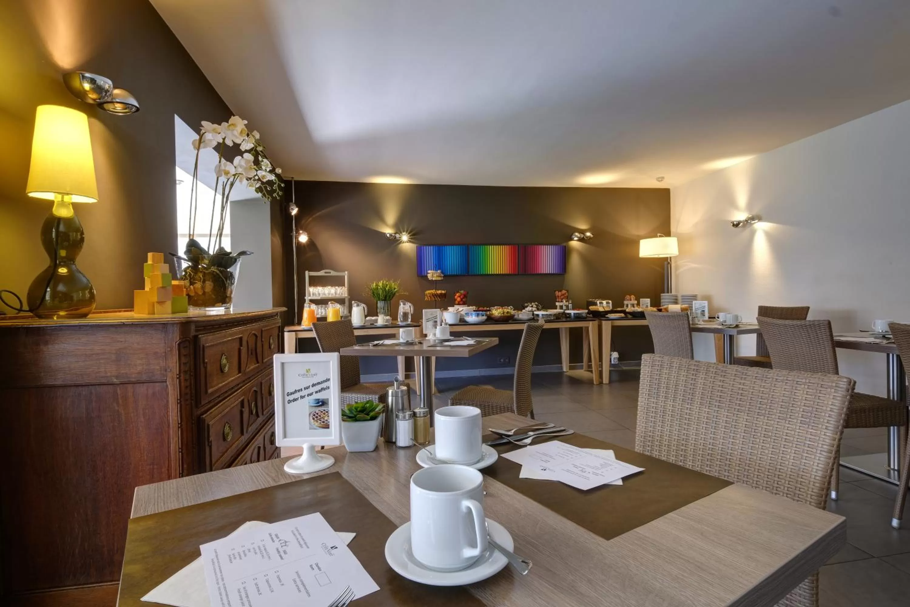 Decorative detail in Le Côté Vert