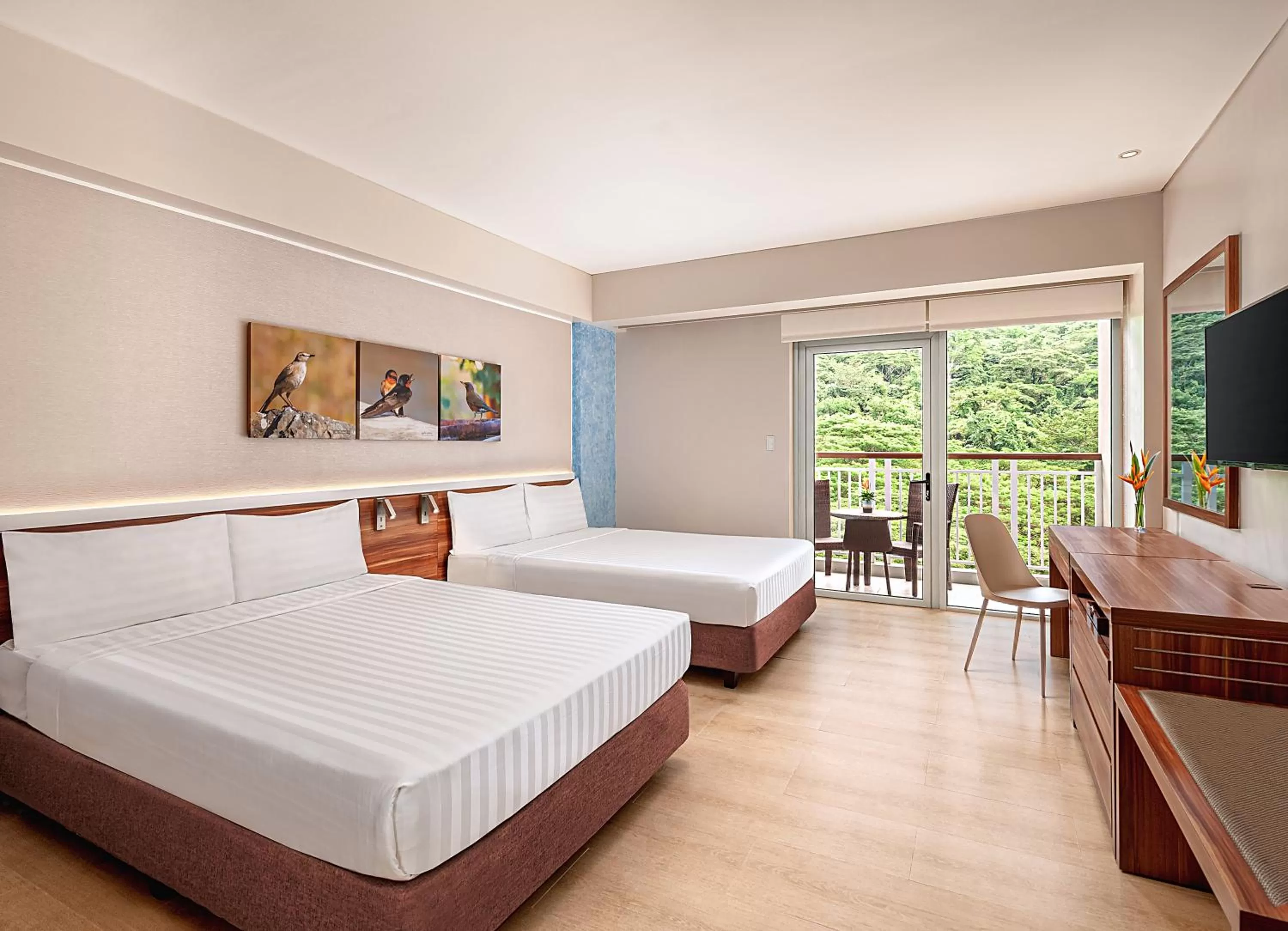 Bed in Pico Sands Hotel