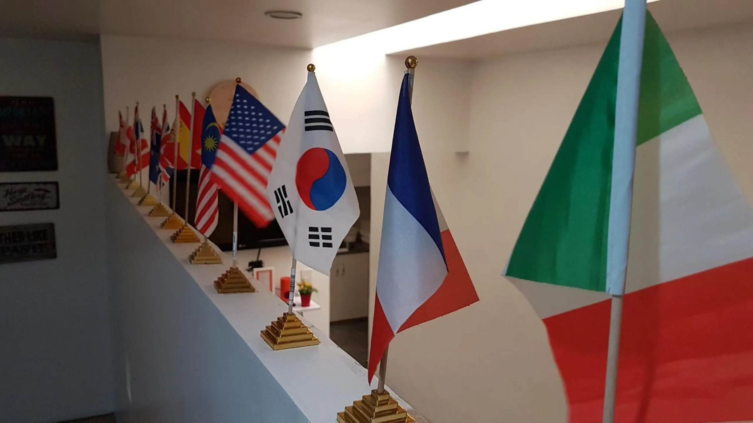 On site in Crossroads Hostel Manila