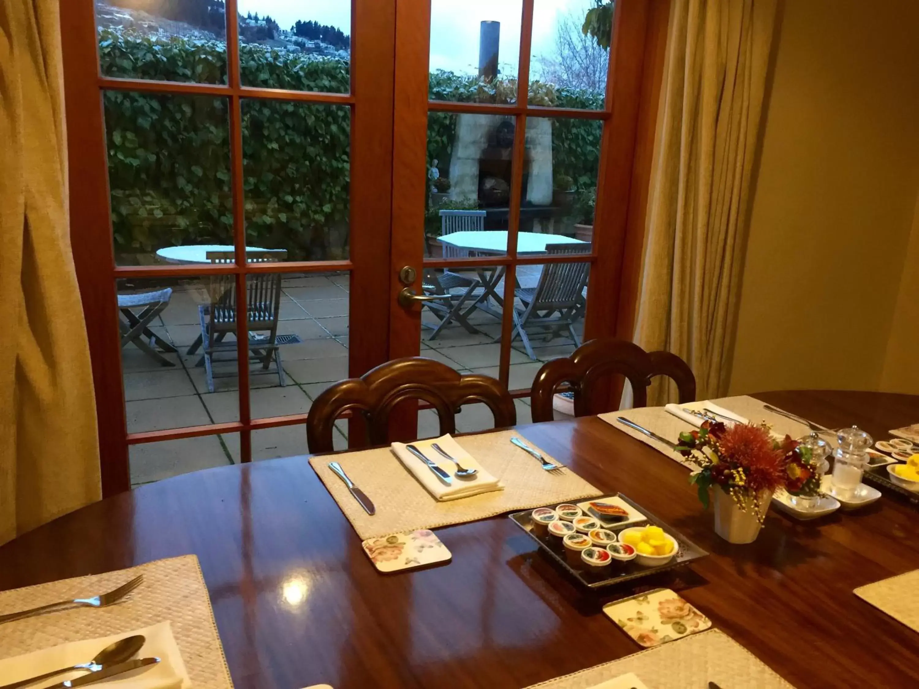 Dining area in Browns Boutique Hotel