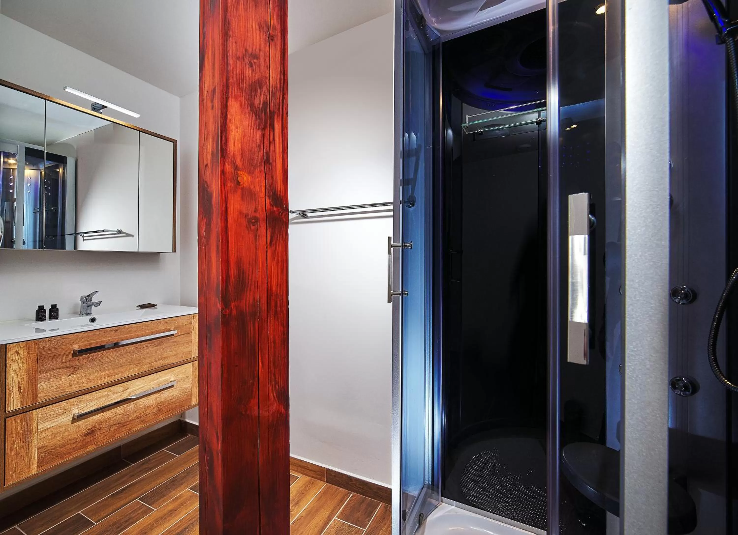 Bathroom in Hotel Dymník